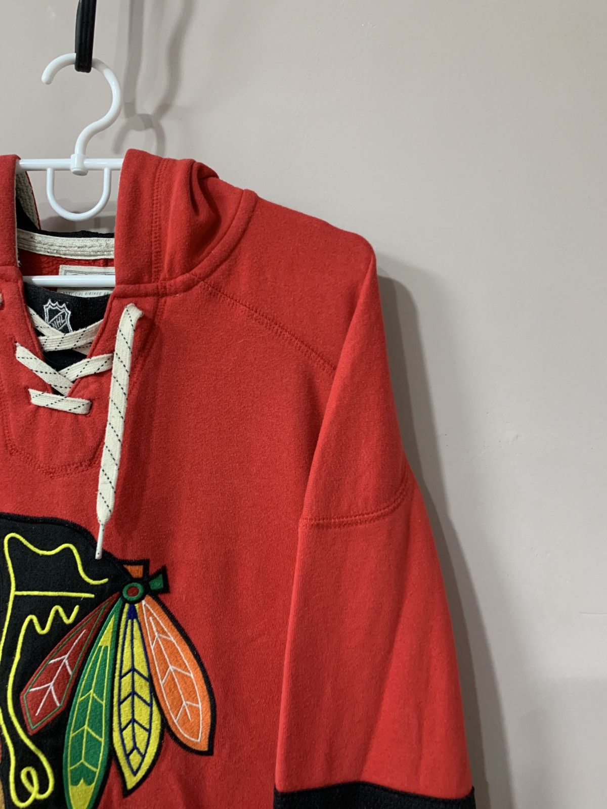 NHL Chicago Blackhawks Vintage Hockey Hoodie Jacket CCM NHL Sz S Size US S / EU 44-46 / 1 - 3 Thumbnail