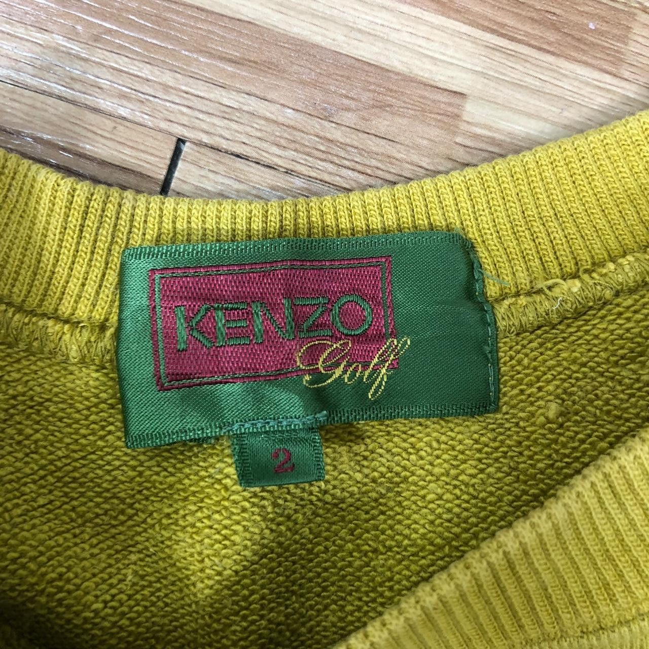 Kenzo Vintage KENZO PARIS GOLF Embroidered Sweatshirt Pullover Size M / US 6-8 / IT 42-44 - 5 Thumbnail