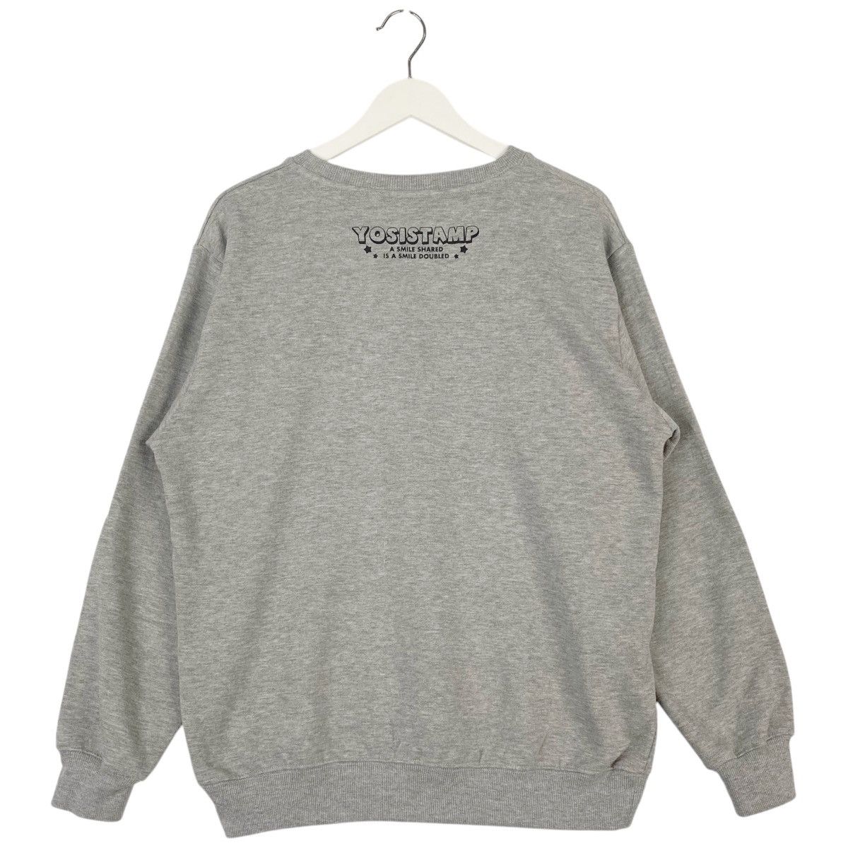 Vintage Vintage Yosistamp Printed Crewneck Sweatshirt Gray Size L Size M / US 6-8 / IT 42-44 - 7 Thumbnail