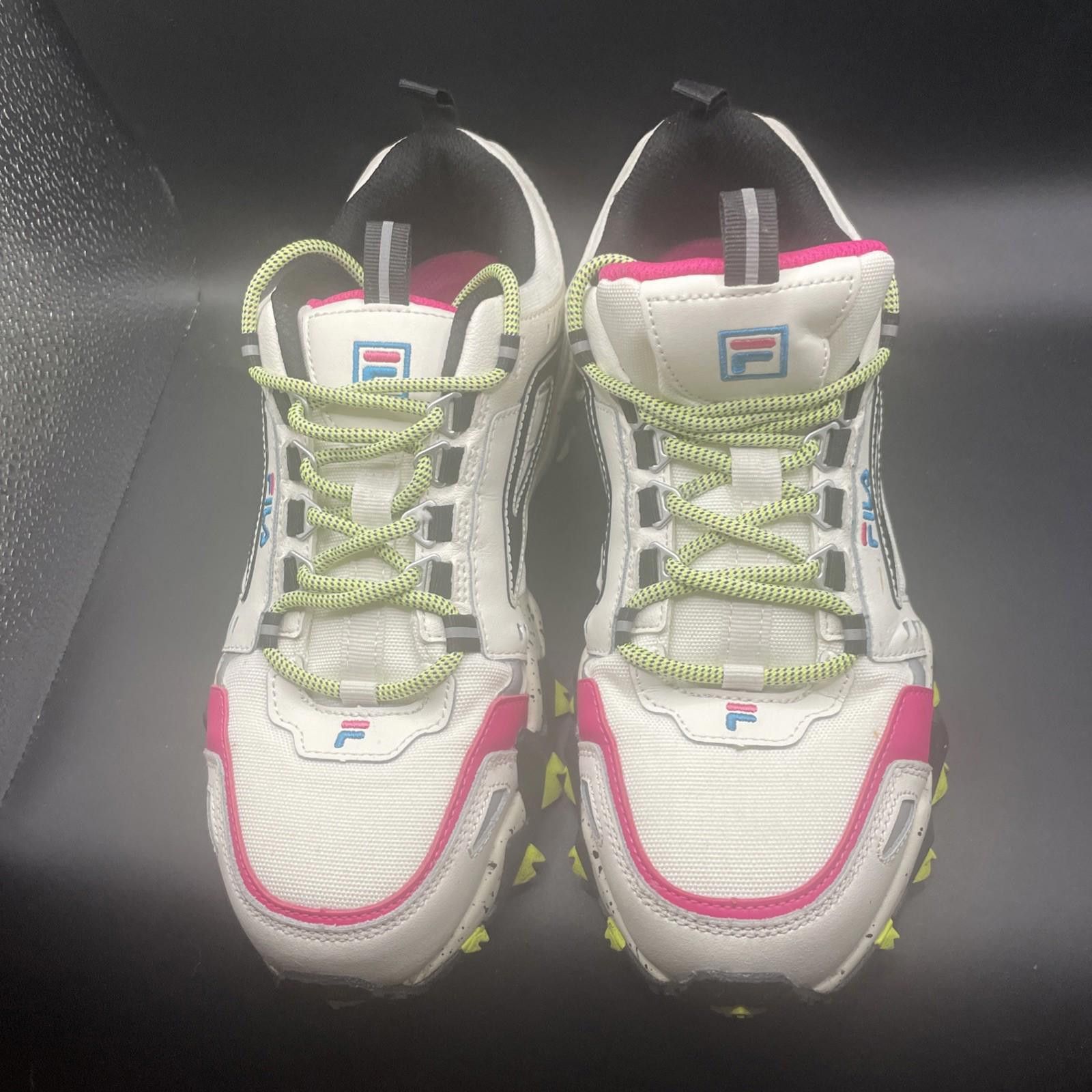Fila Fila 5JM01566-117 Womens Size 9 Leather Athletic Sneakers Size US 8 / IT 38 - 1 Thumbnail