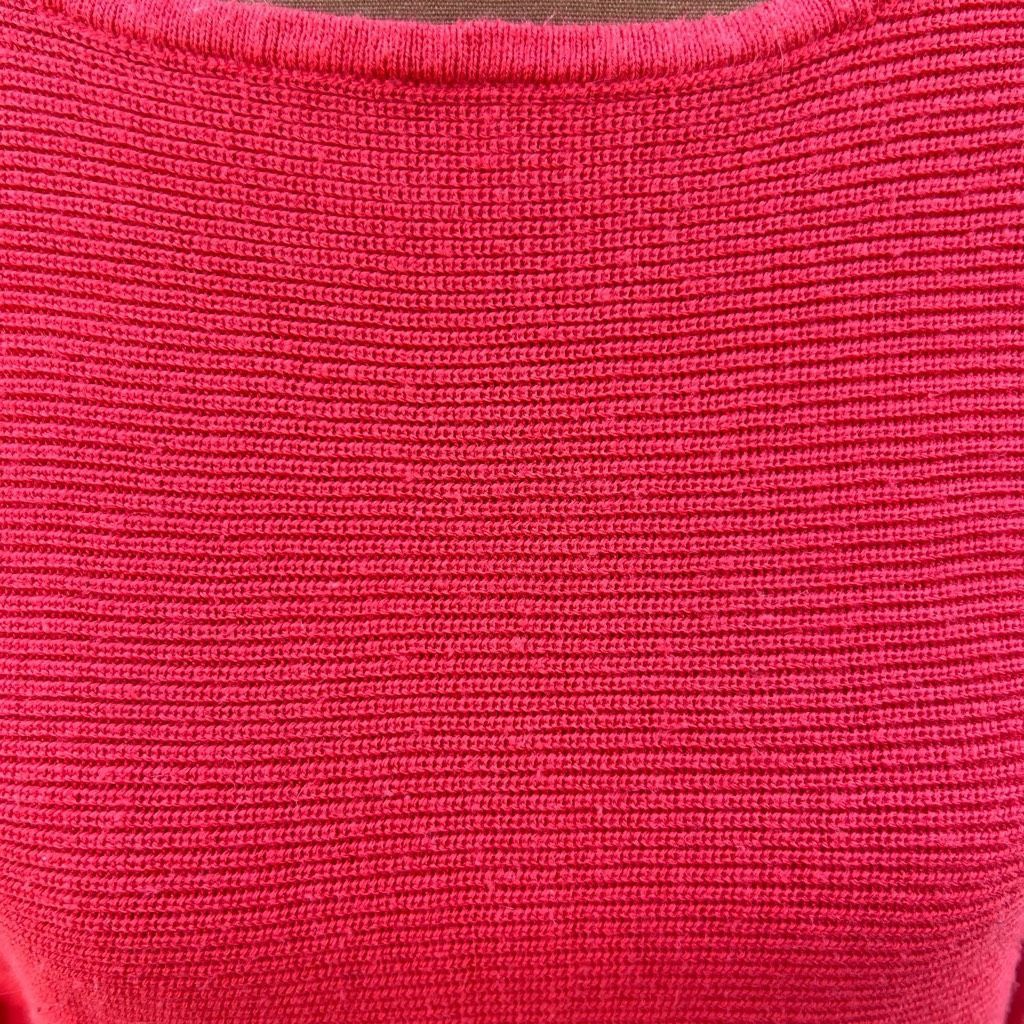 Ellen Tracy Ellen Tracy Poppy Ribbed Oversized Sweater Dolman Style Slee Size S / US 4 / IT 40 - 5 Thumbnail