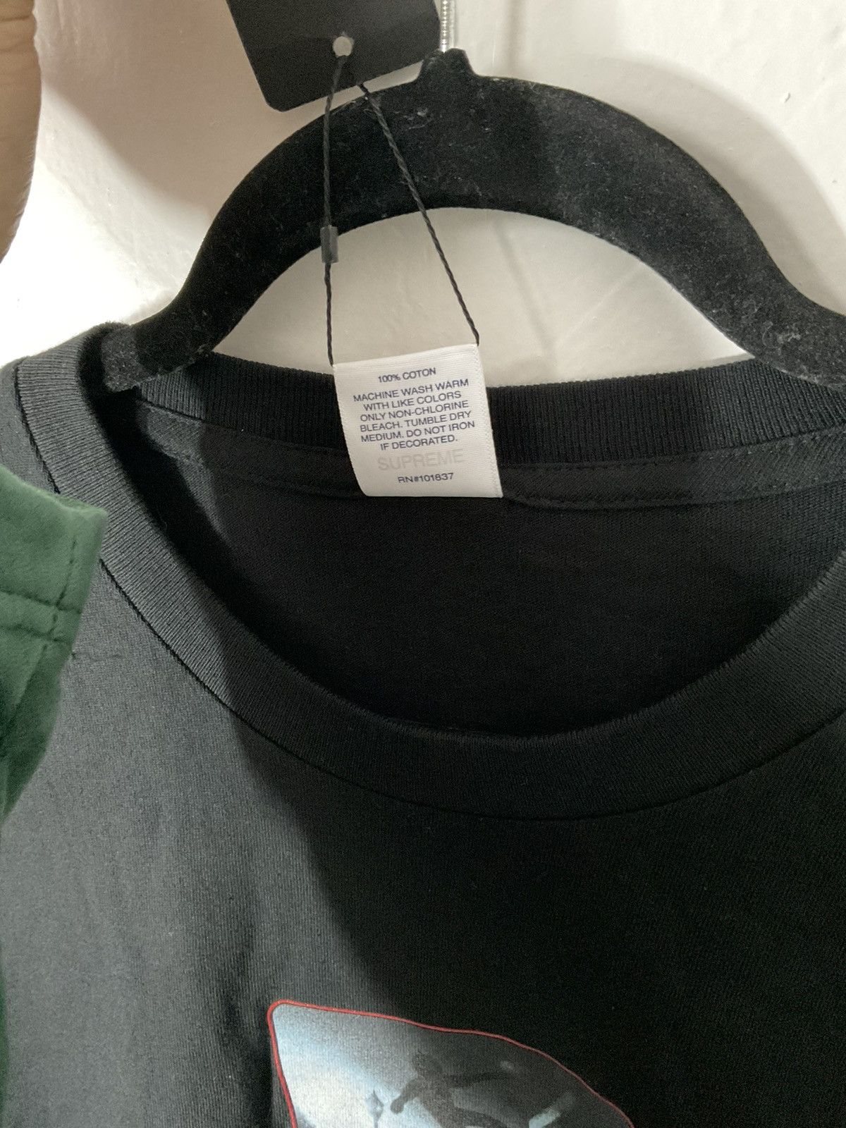 Supreme Supreme Shadow Tee Shirt Black - Size Medium Size US M / EU 48-50 / 2 - 3 Thumbnail