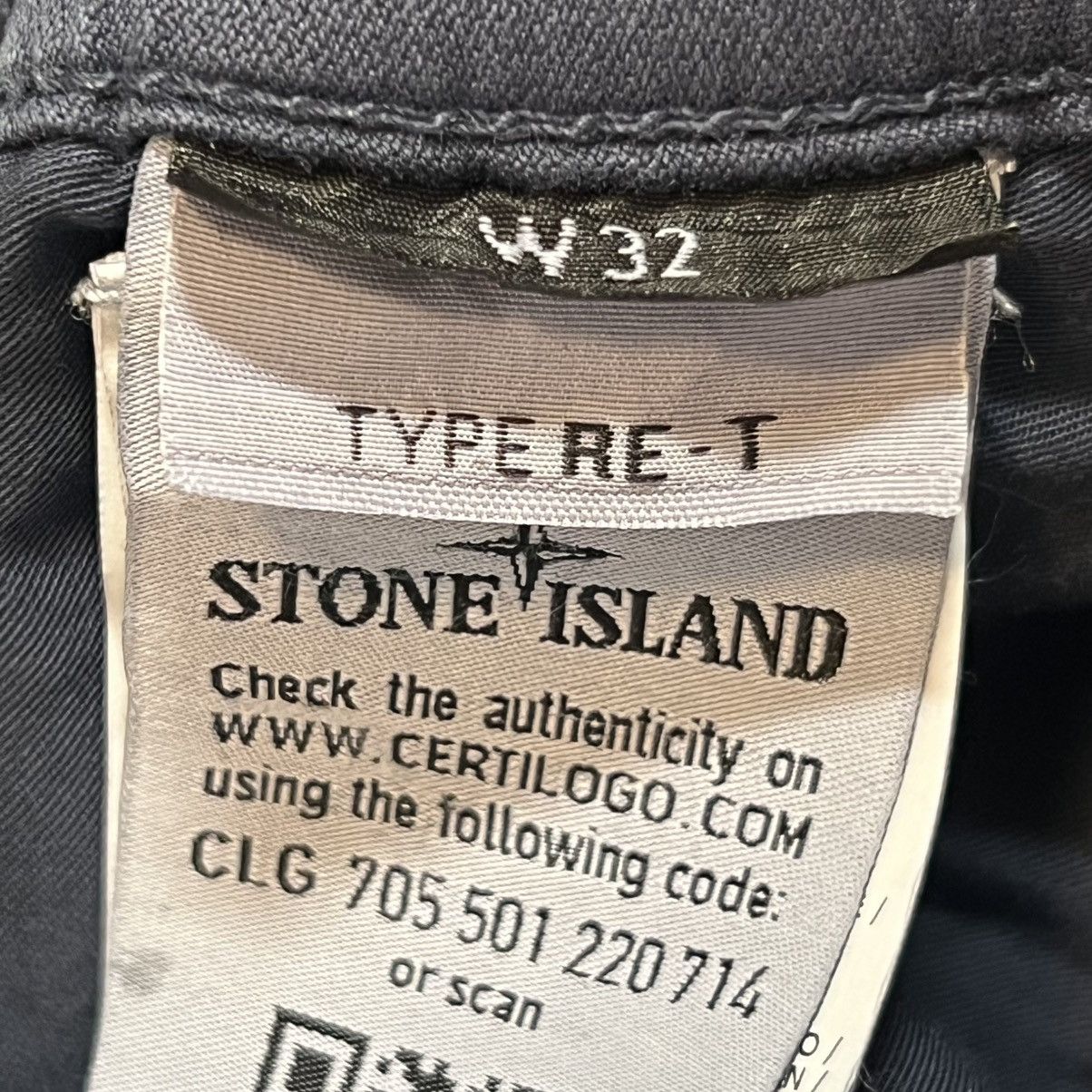 Stone Island Stone Island Cargo Pants Charcoal Blue Size US 32 / EU 48 - 14 Thumbnail