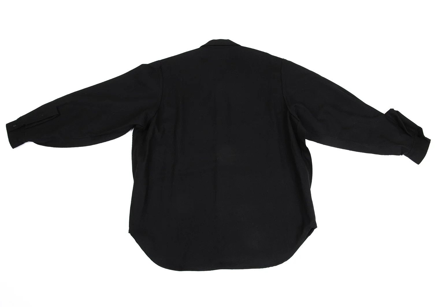 Yohji Yamamoto Yohji Yamamoto Melton Wool Inside-Out Shirt Size US M / EU 48-50 / 2 - 12 Thumbnail