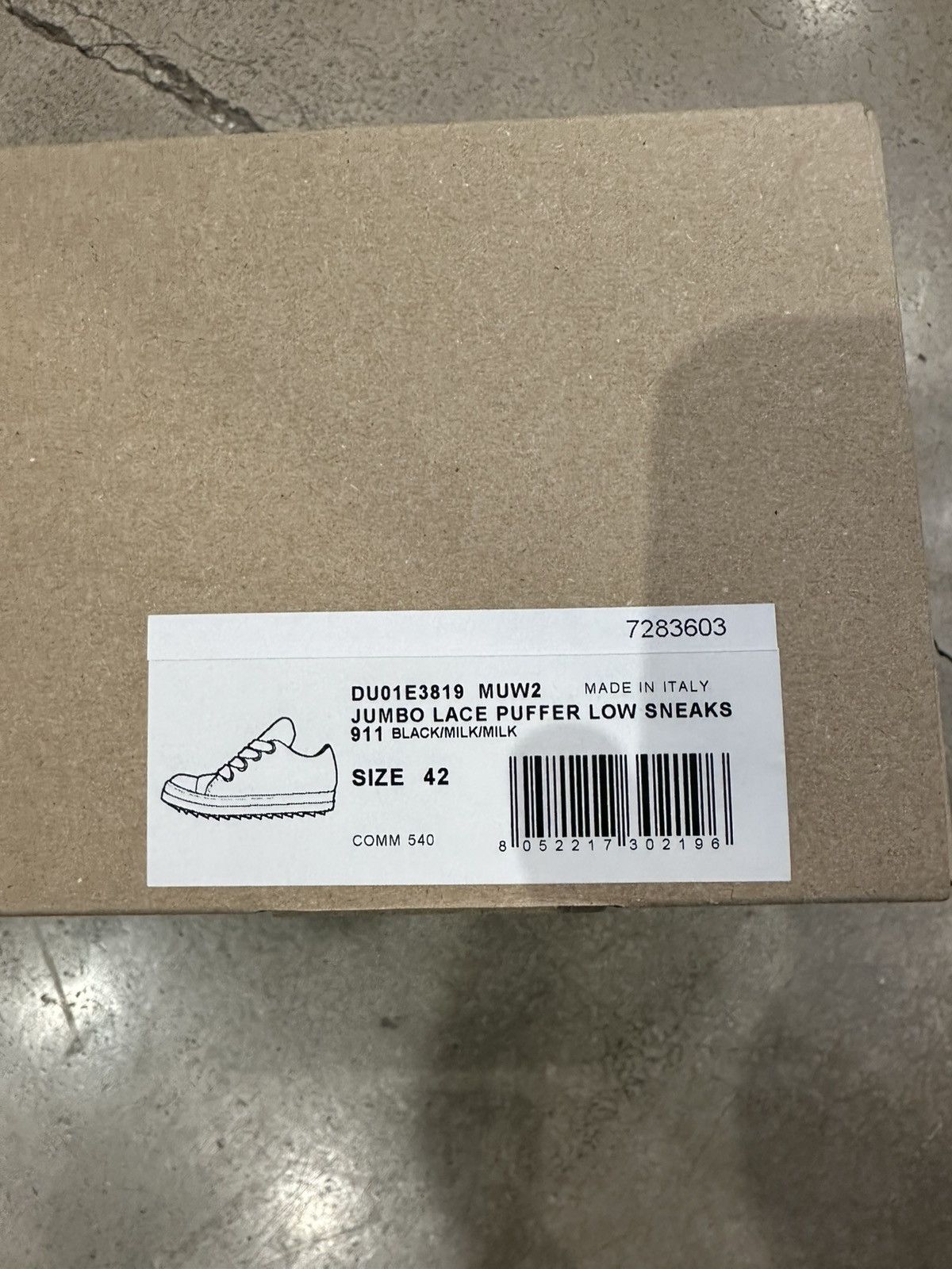 Rick Owens Drkshdw DRKSHDW JUMBO LACE NYLON Size US 9 / EU 42 - 7 Thumbnail