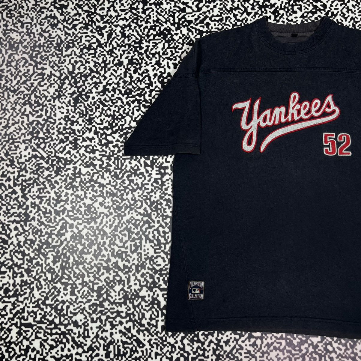New York Yankees Vintage Y2K New York Yankees 50th Year Faded Boxy T-shirt Size US M / EU 48-50 / 2 - 4 Thumbnail