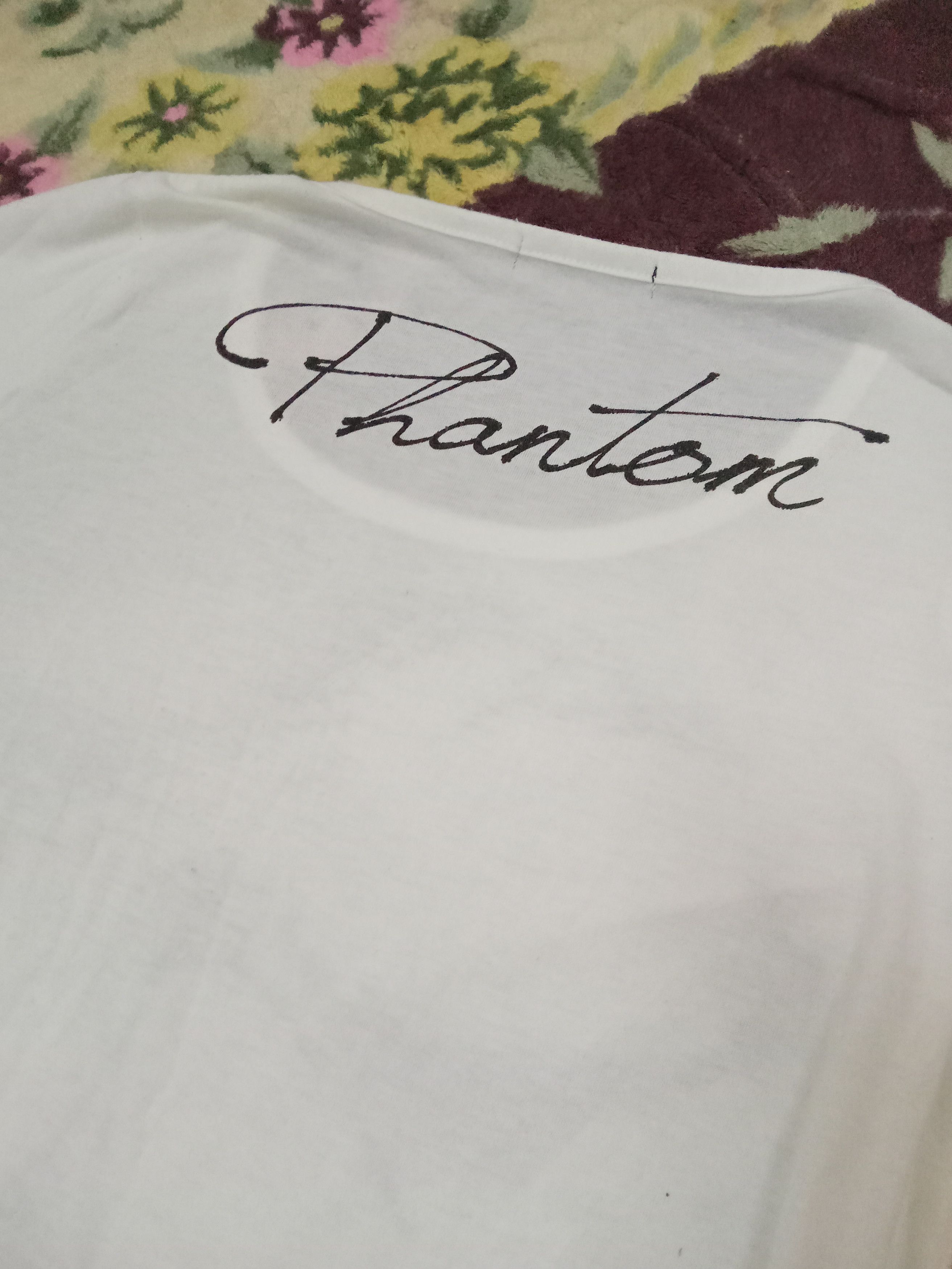 Other Imagination - Phantom Ghost Skull Design T Shirt Size M / US 6-8 / IT 42-44 - 2 Thumbnail
