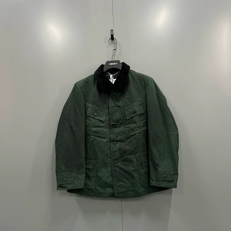 Maison Margiela Maison Margiela Dark green multi-pocket jacket Size US S / EU 44-46 / 1 - 1 Thumbnail