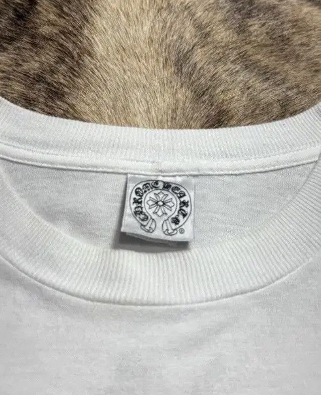 トップス 90s Chrome Hearts tee RARE Vintage 90s Chrome Hearts Faded T-Shirt Size Small Made in