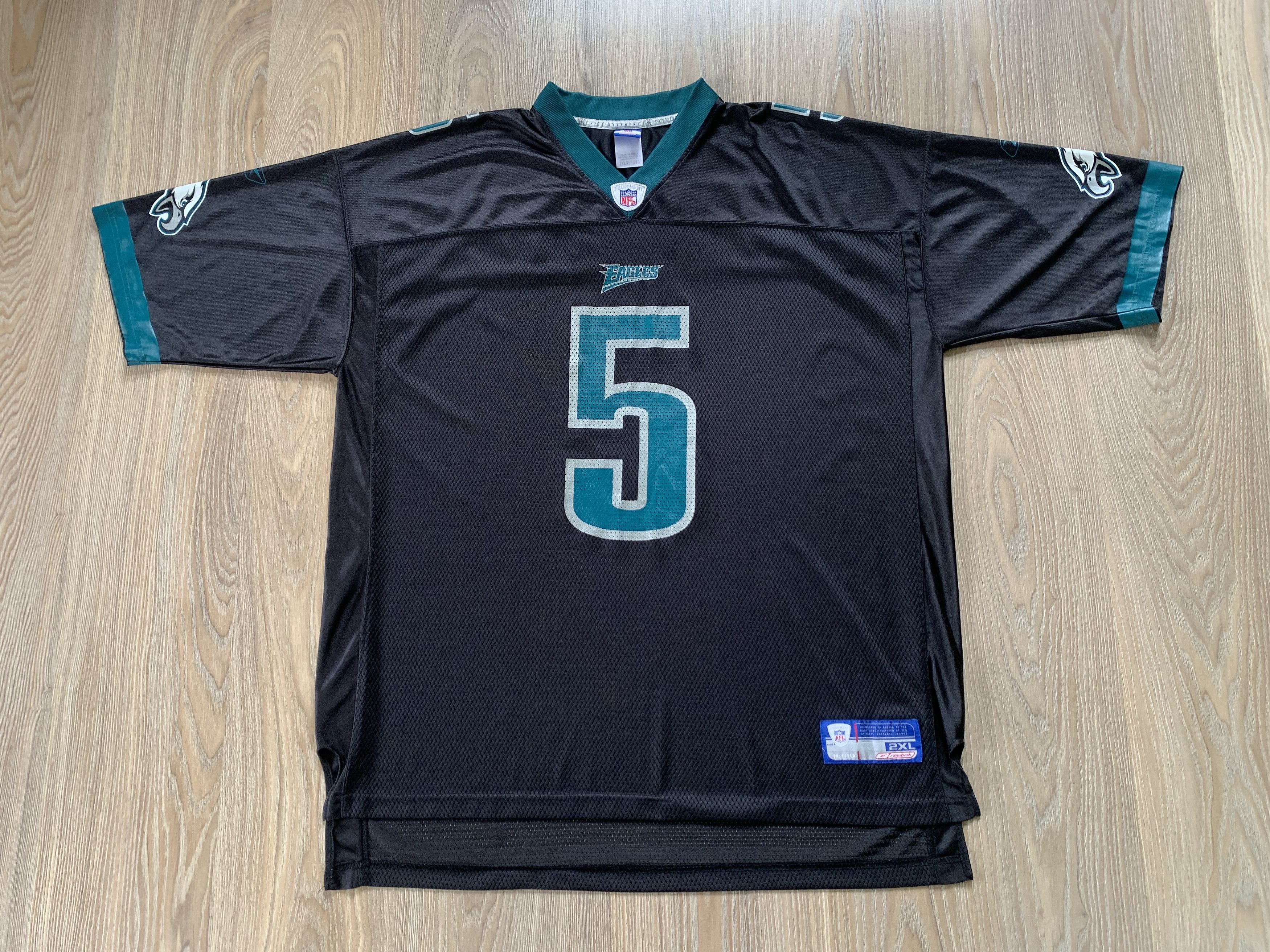 NFL × Reebok × Vintage Reebok Philadelphia Eagles Hockey Jersey #5 Donovan McNabb Size US XXL / EU 58 / 5 - 3 Thumbnail