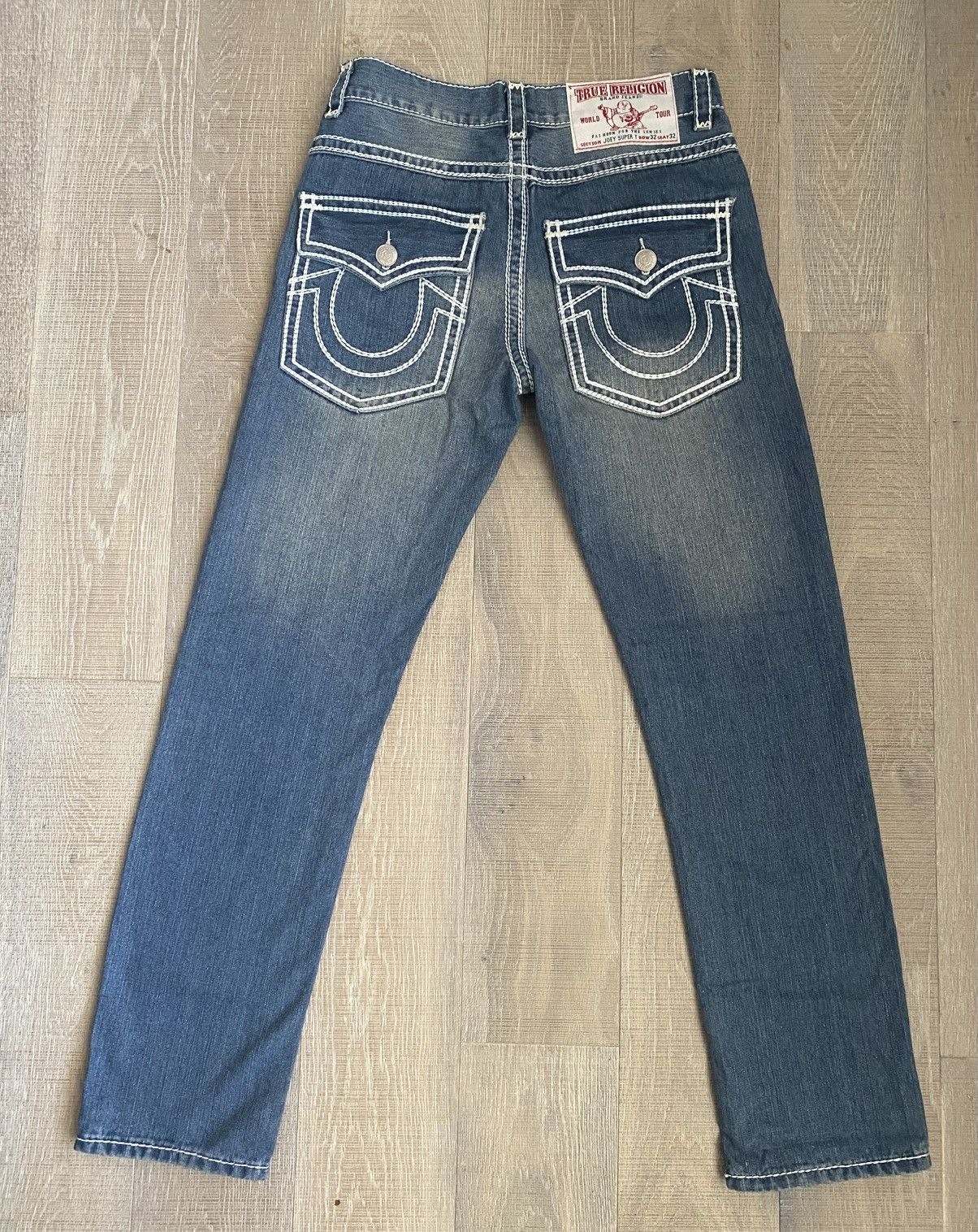 True Religion True Religion Super Joey T Jeans Size 32" / US 10 / IT 46 - 6 Thumbnail