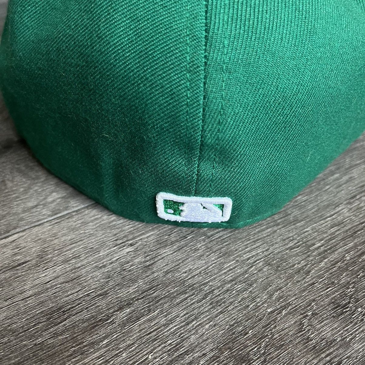 MLB Vintage Oakland Athletics Alternate Green Fitted Hat 7 1/2 Size ONE SIZE - 5 Thumbnail