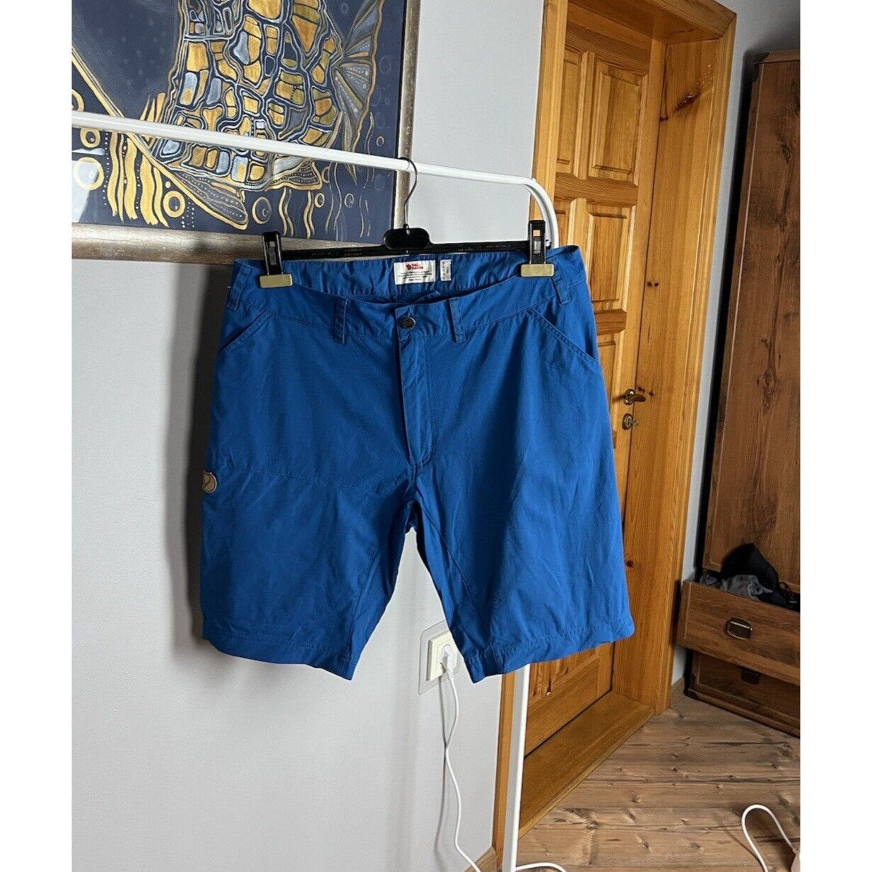 Fjallraven Fjallraven Abisko Lite G-1000 Men`s Blue Cargo Tracking Shor Size US 34 / EU 50 - 1 Thumbnail