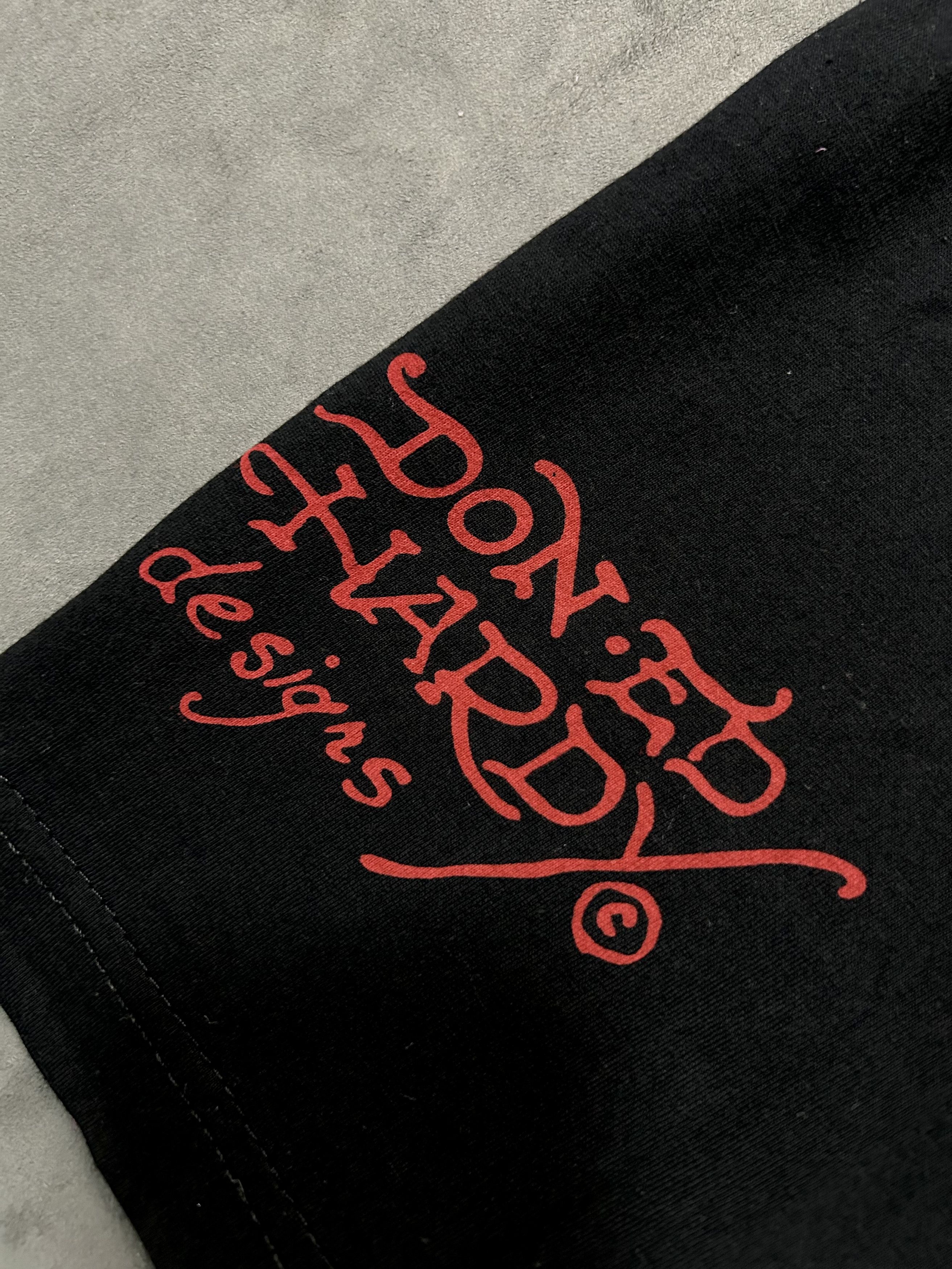 Ed Hardy × Vintage Rare Vintage Black Ed Hardy Virgin Mary Blood Tee M Size US M / EU 48-50 / 2 - 8 Thumbnail