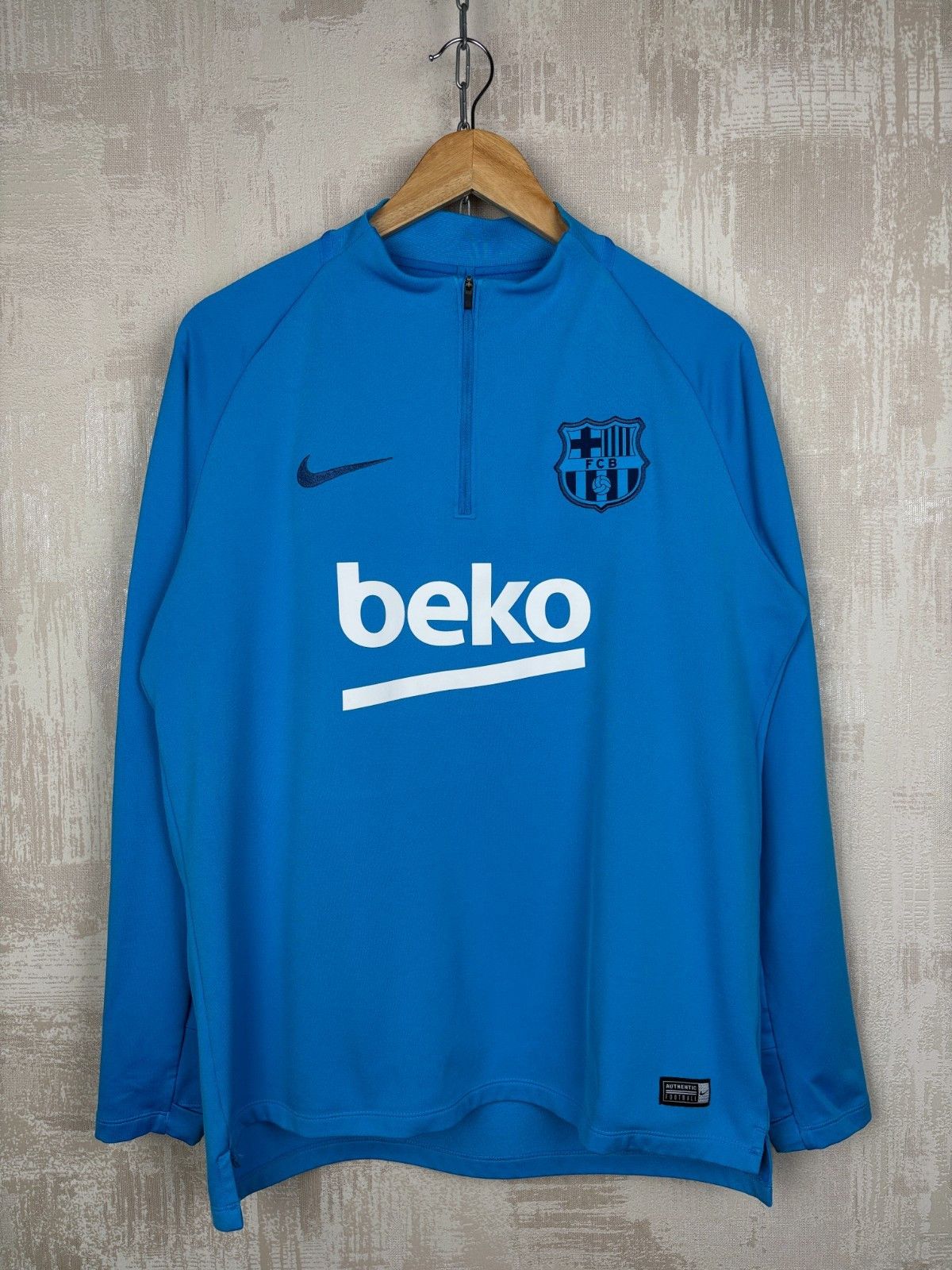 Nike Nike FC Barcelona 2018/19 Training Dry Squad Drill Top Size US L / EU 52-54 / 3 - 2 Thumbnail