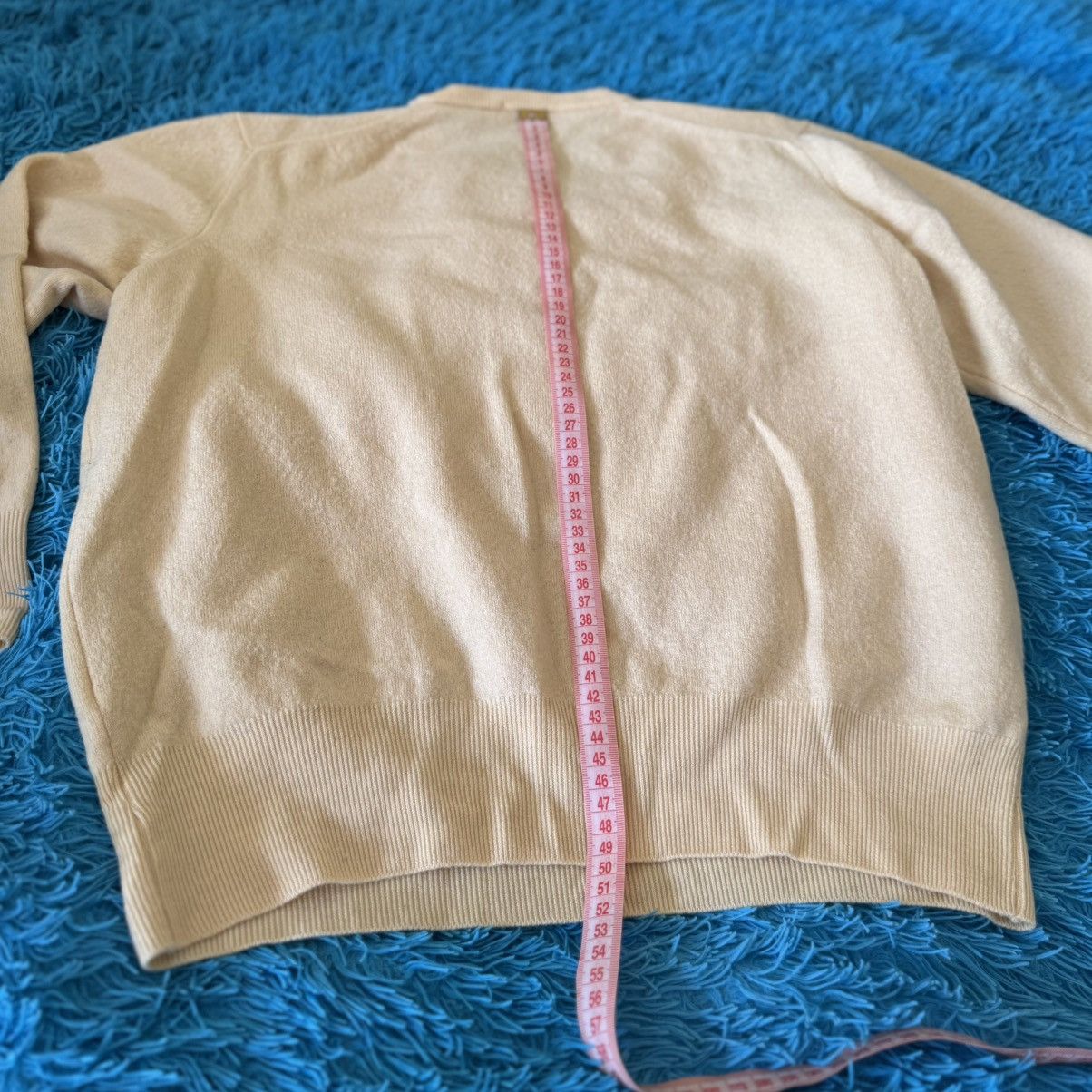 Yves Saint Laurent Vintage Yves Saint Laurent YSL Yellow Wool Sweater Size S / US 4 / IT 40 - 23 Thumbnail