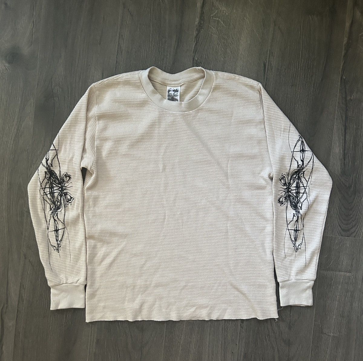 basketcase gallery Basketcase gallery War Thermal Longsleeve Grailed