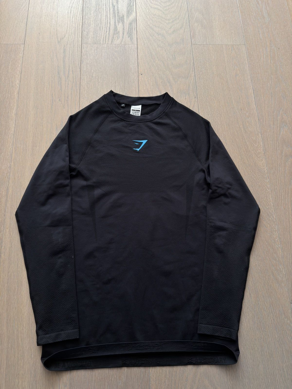 Gymshark Gymshark Onyx V5 Midnight Long Sleeve Size US L / EU 52-54 / 3 - 1 Thumbnail