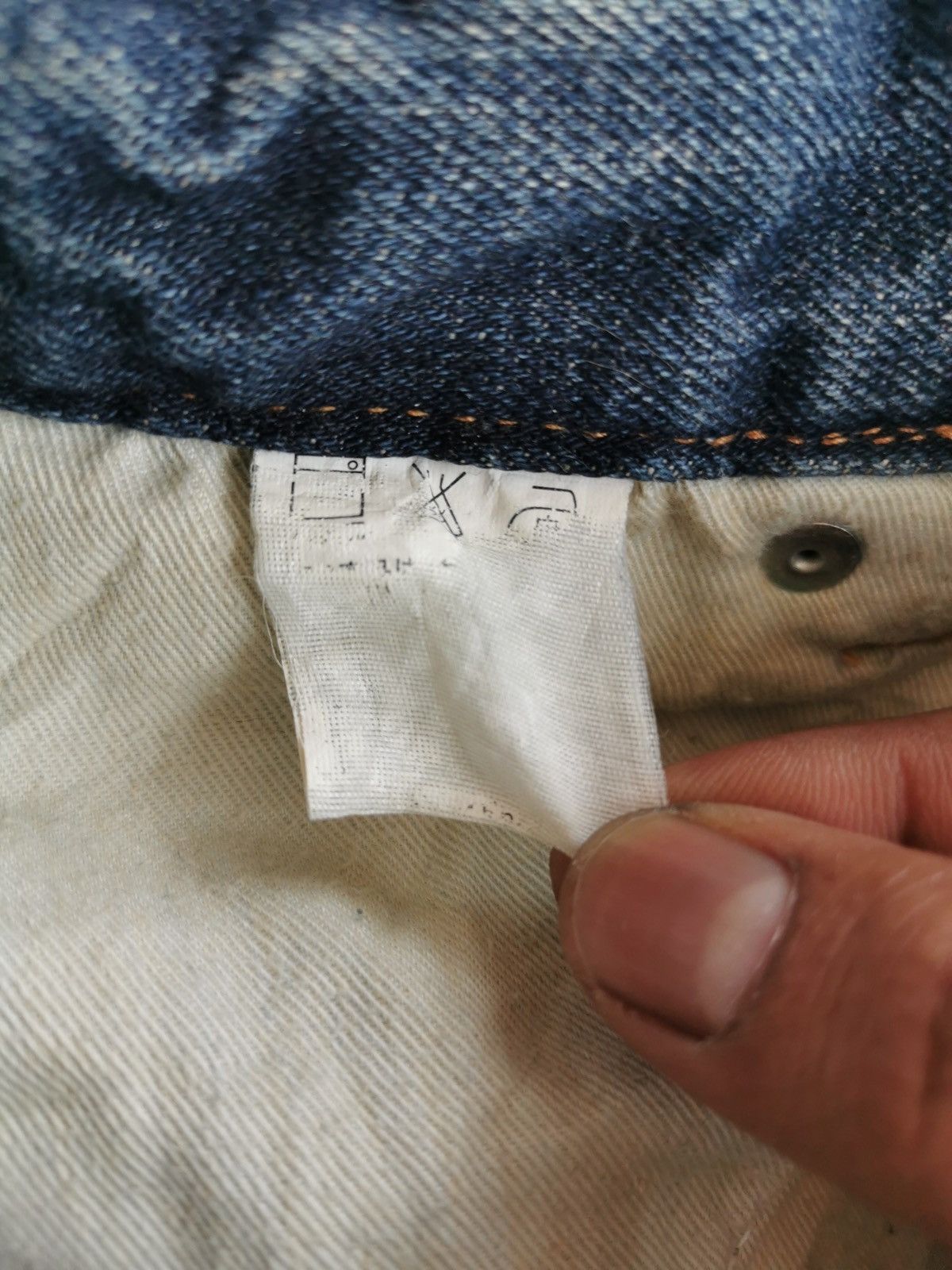 Kapital Heritage Stone Japan Patchwork Remake Denim Jeans Size US 30 / EU 46 - 7 Thumbnail