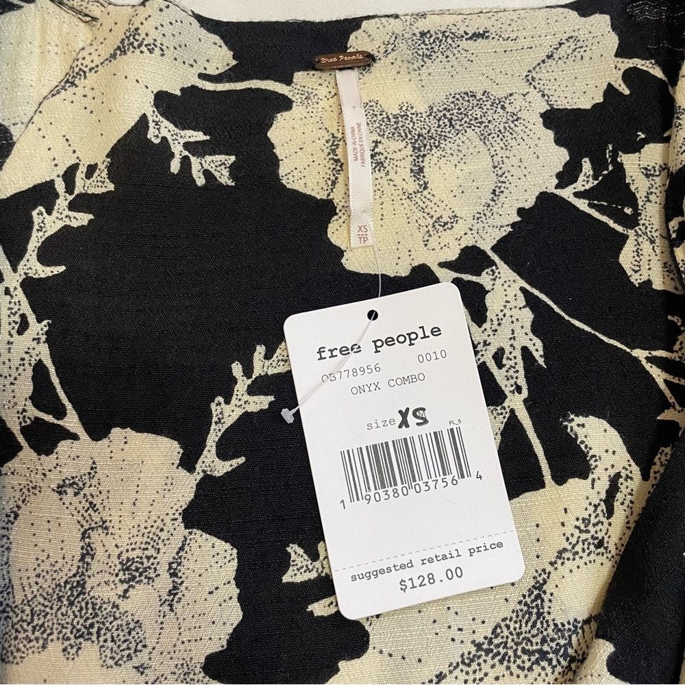 Free People NWT New $128 Free People French Quarter Wrap Mini Dress Siz Size XS / US 0-2 / IT 36-38 - 7 Thumbnail