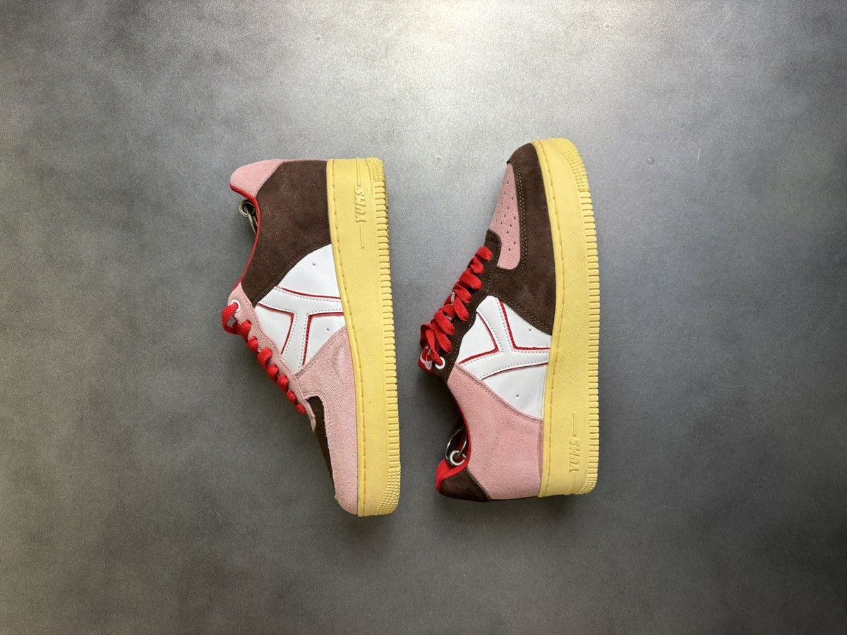 Avirex × Pelle Pelle × Vintage Soulja Boy YUMS Banana Split AF1 Sneakers Dropout Rap Shoes Size US 7.5 / IT 37.5 - 14 Thumbnail