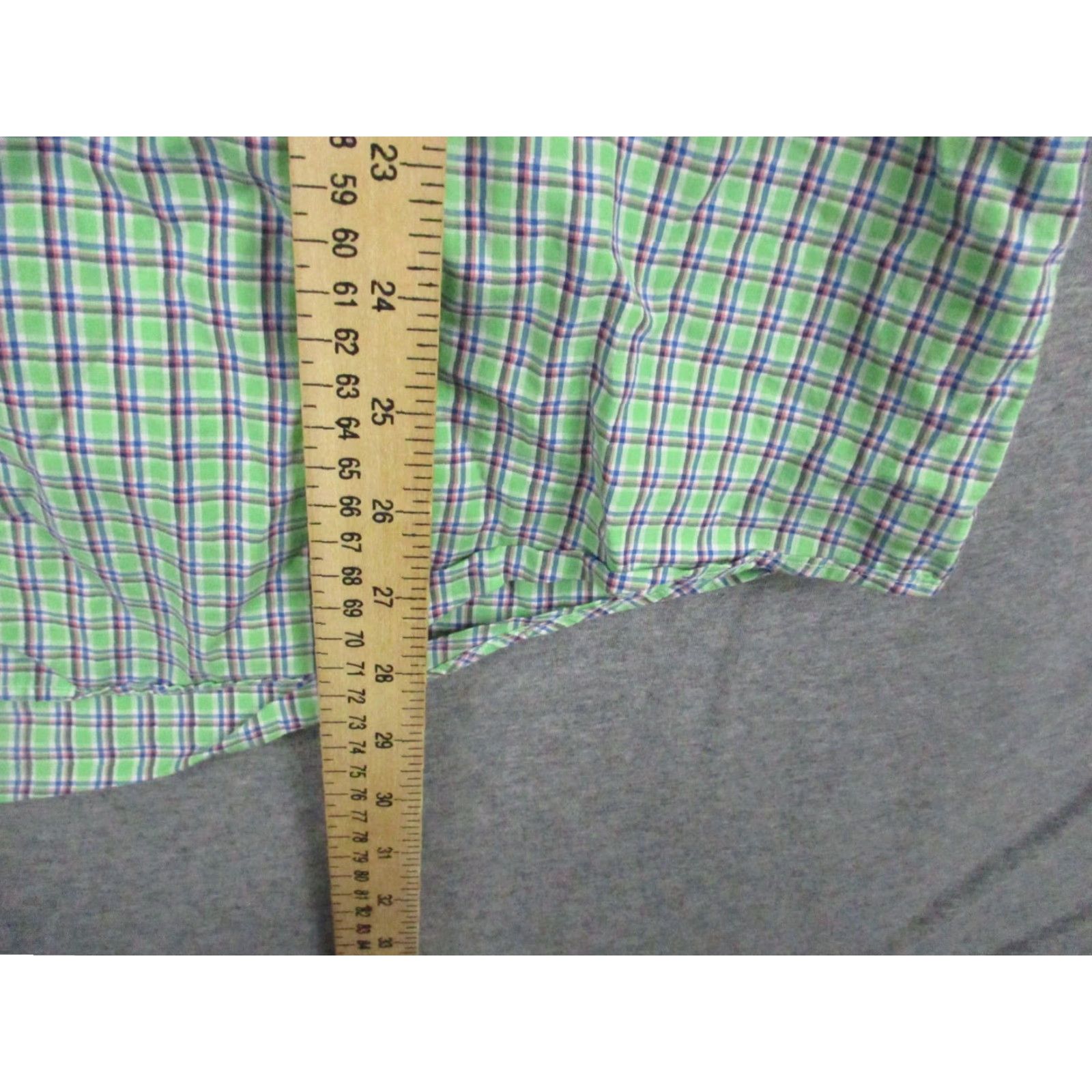 Ralph Lauren Ralph Lauren Shirt Large Men Custom Fit Button Green Gingham Check Pony Size US L / EU 52-54 / 3 - 4 Thumbnail