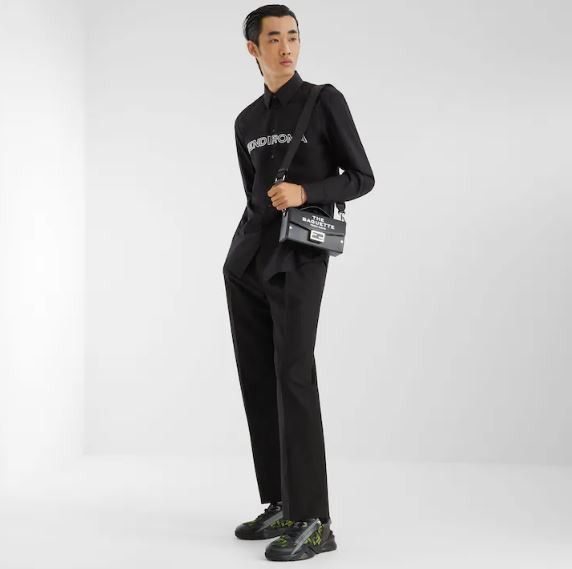 Fendi o1w1db10724 Shirt in Black Size US S / EU 44-46 / 1 - 4 Thumbnail