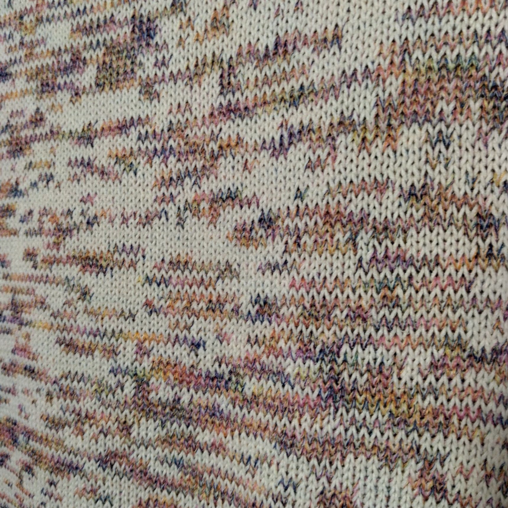 Talbots Talbots Women’s Sweater L Sleeveless Knit Mock Neck Pullover Casual Fall Spring Cotton Blend Multicolor Size L / US 10 / IT 46 - 5 Thumbnail