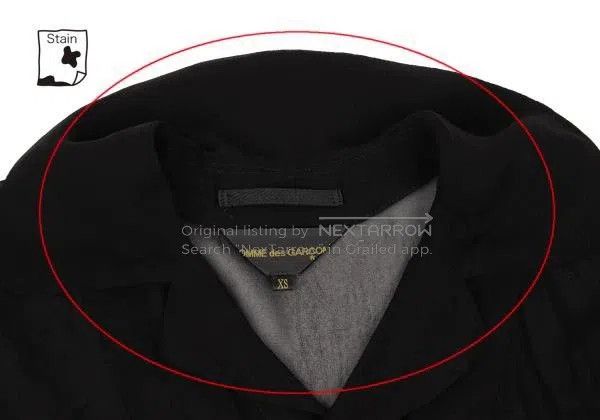 Comme des Garcons Comme des Garcons Black vintage sheer design top Size XS / US 0-2 / IT 36-38 - 6 Thumbnail