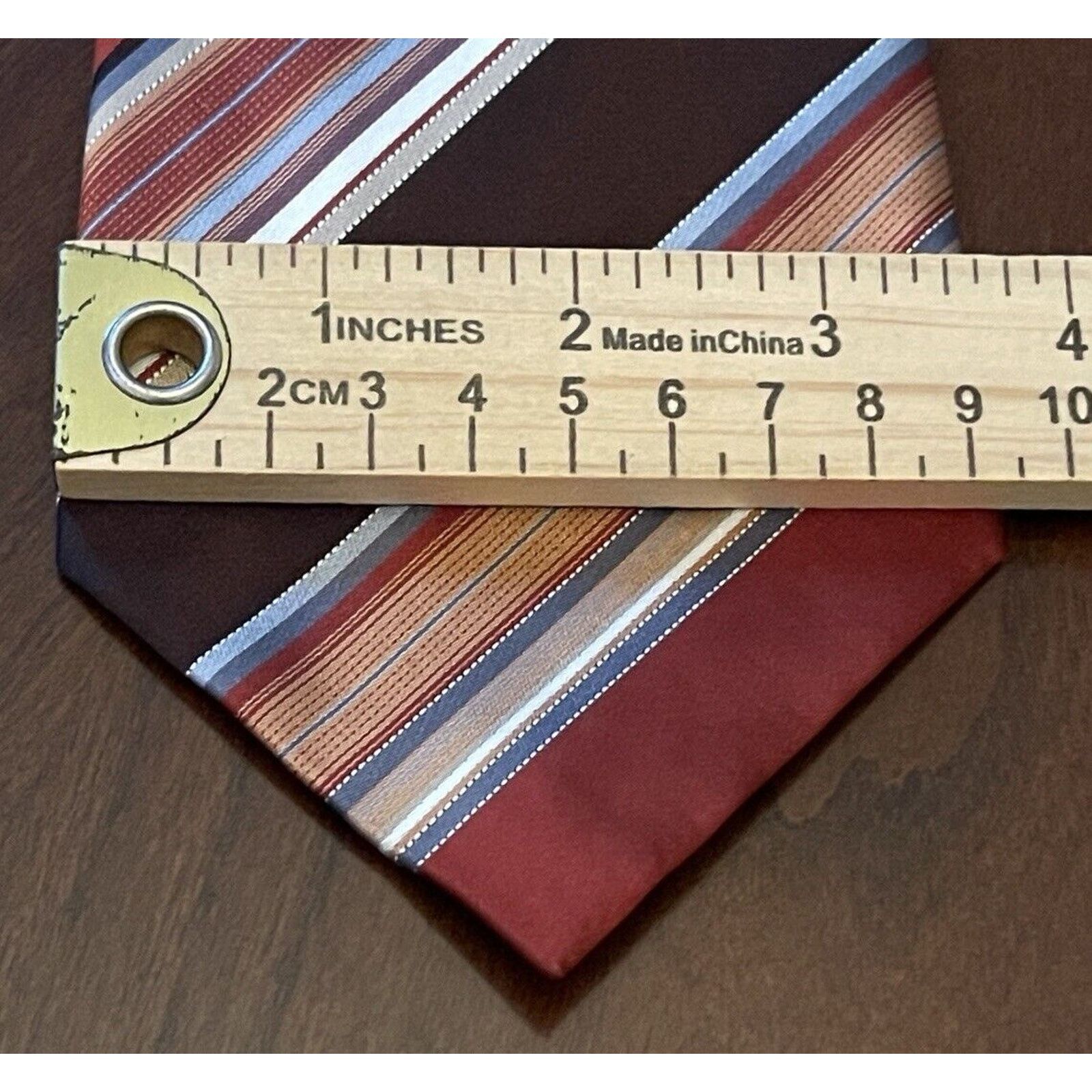 Geoffrey Beene Geoffrey Beene Hand Made 100% Silk Made In China Size ONE SIZE - 4 Thumbnail