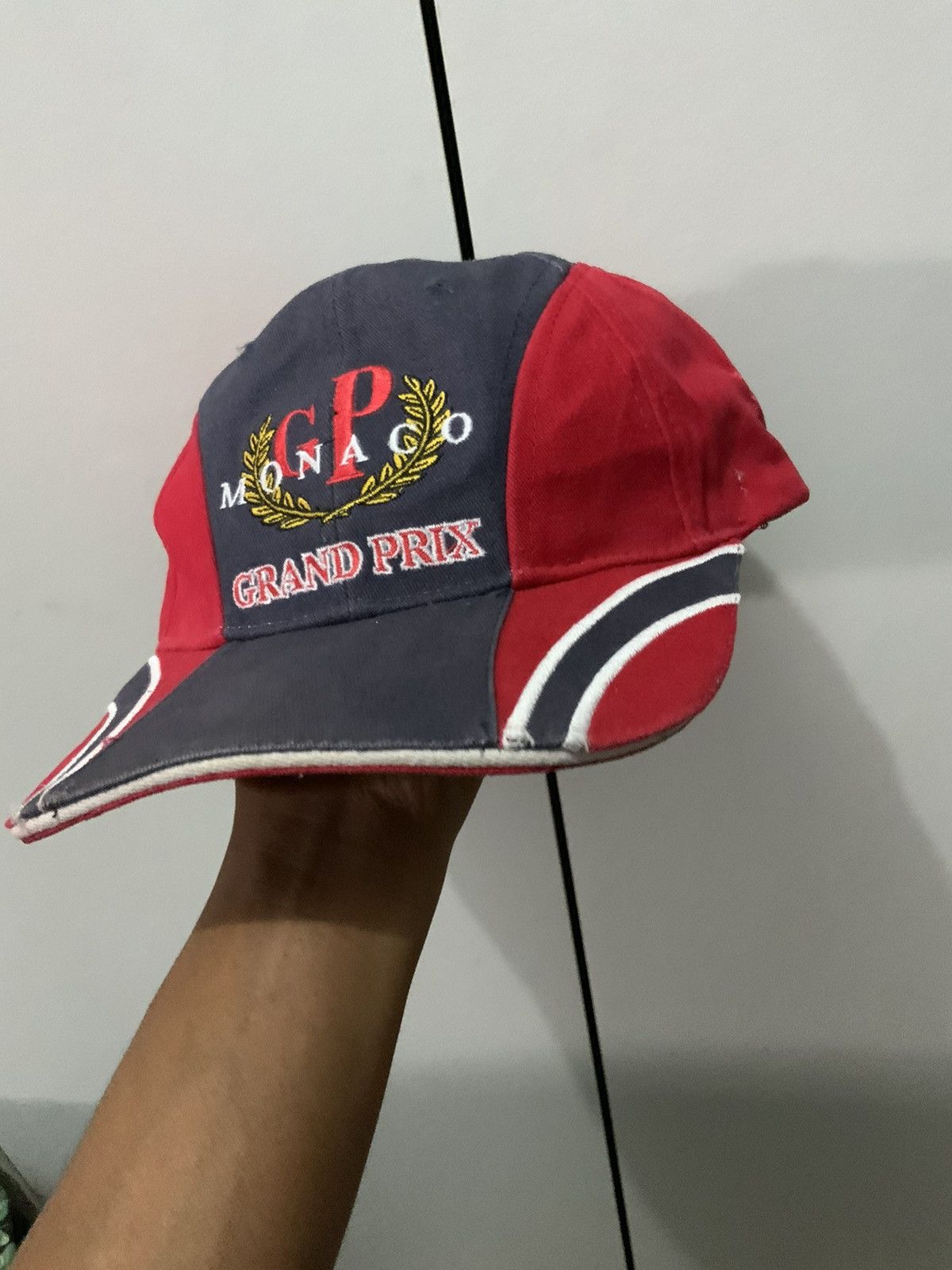 Vintage Vintage Monaco GP Grand Prix Spellout Hat Size ONE SIZE - 12 Thumbnail