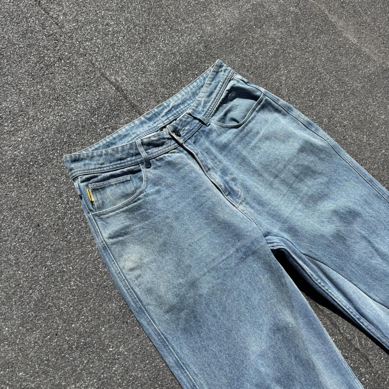 JNCO × Japanese Brand × Vintage jnco affliction style tribal embroidered jeans Size US 34 / EU 50 - 3 Thumbnail