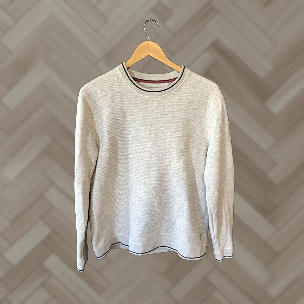 Ted Baker Ted Baker Mens Gray Sweatshirt Pullover Size 4 Size US S / EU 44-46 / 1 - 1 Thumbnail