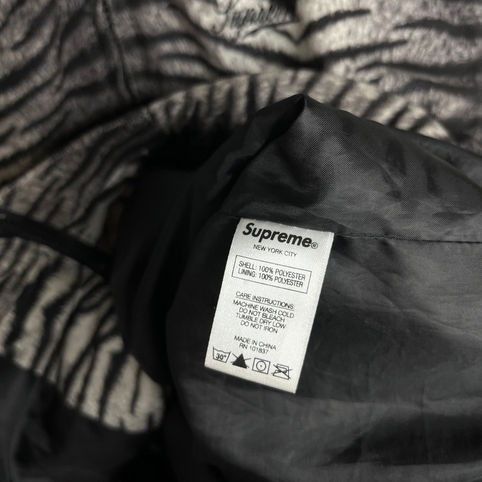 Supreme SS18 2018 Supreme NYC Tiger Stripe Track Jacket Size US M / EU 48-50 / 2 - 7 Thumbnail
