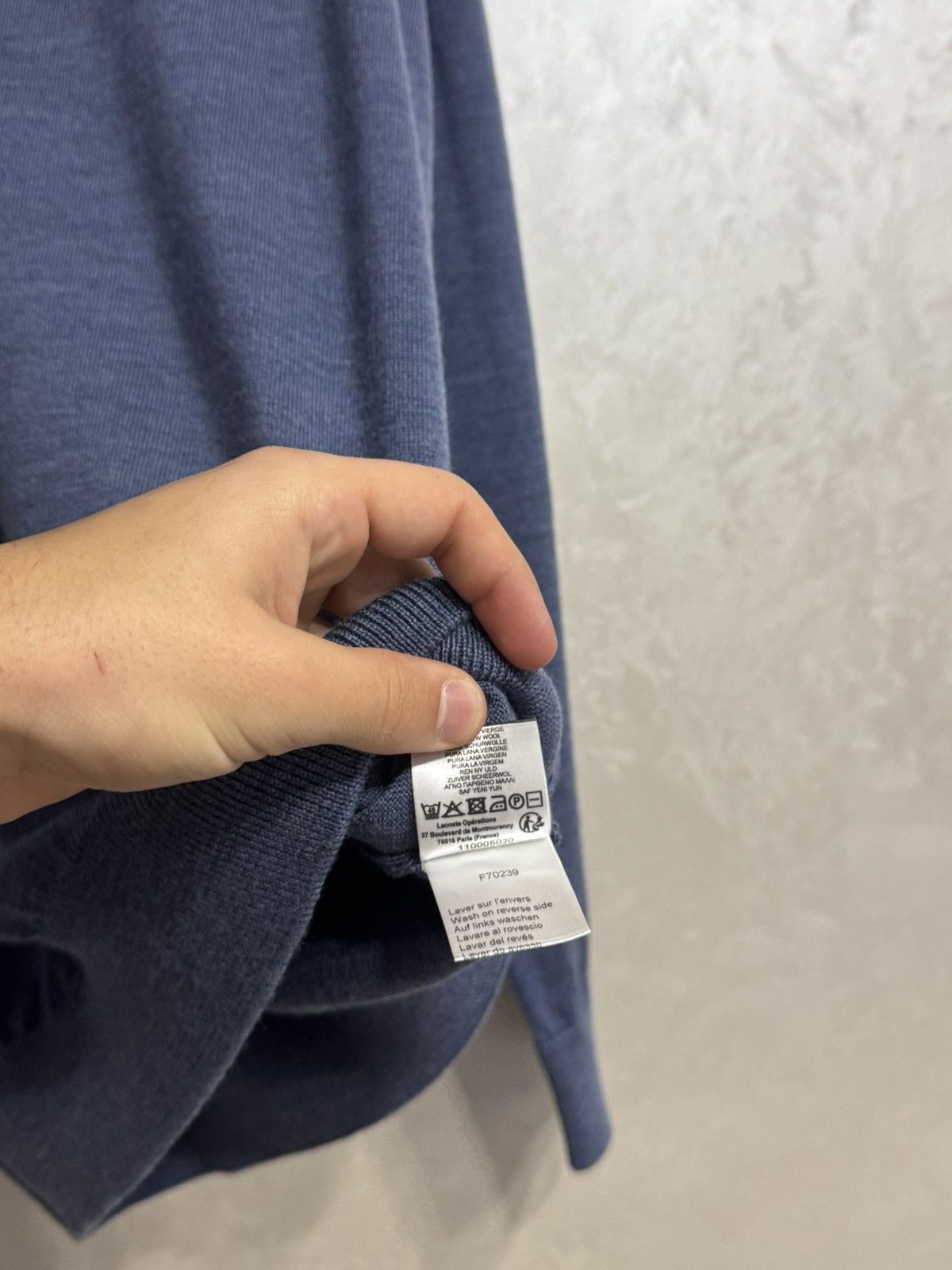 Lacoste Mens Vintage Lacoste Sweatshirt luxury rare sweater Size US L / EU 52-54 / 3 - 5 Thumbnail