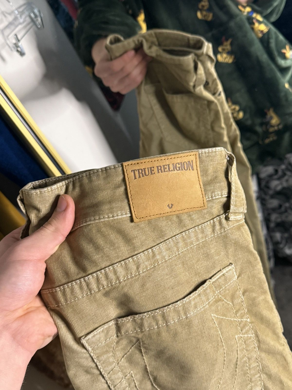 True Religion TRUE RELIGION Corduroy Pants Beige Size US 32 / EU 48 - 4 Thumbnail