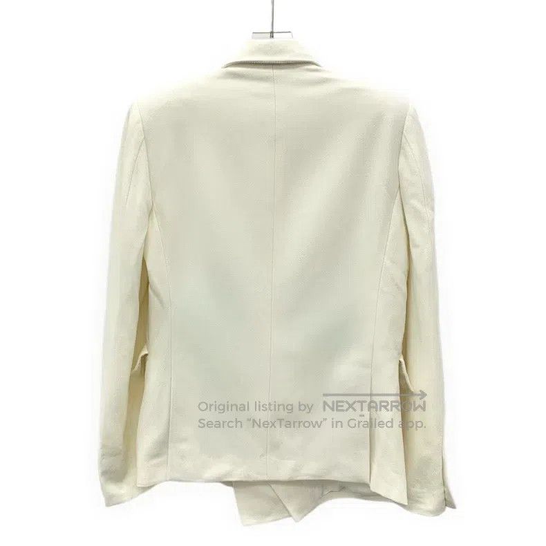 Louis Vuitton Louis Vuitton 22 Off-White Peace Dove Wool Lapel Irregular Size US S / EU 44-46 / 1 - 2 Thumbnail