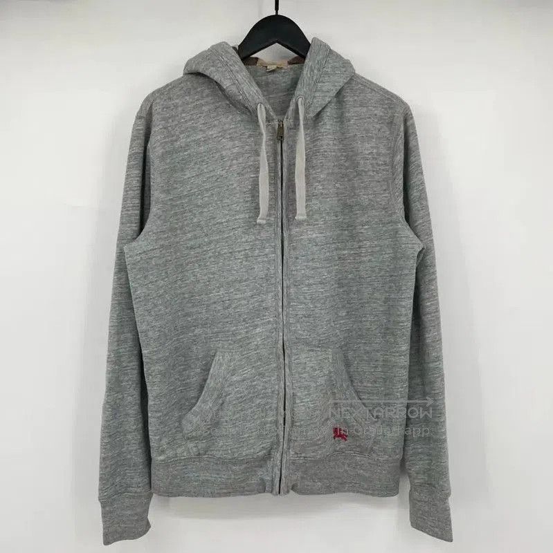 Burberry Burberry Gray Cotton Hoodie for Men. Size US XL / EU 56 / 4 - 1 Thumbnail