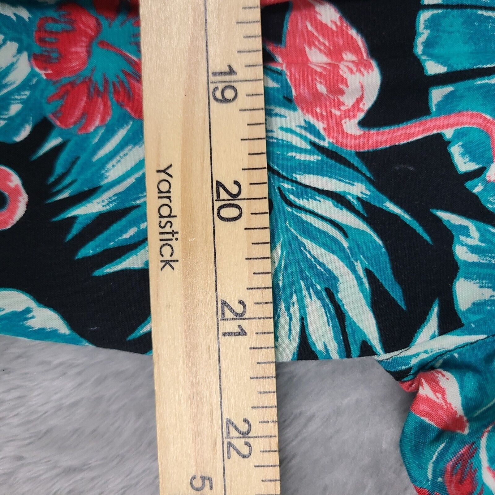 Cubavera Cubavera Flamingo Beach Party Button Down Black Mens Size X- Size US XL / EU 56 / 4 - 6 Thumbnail
