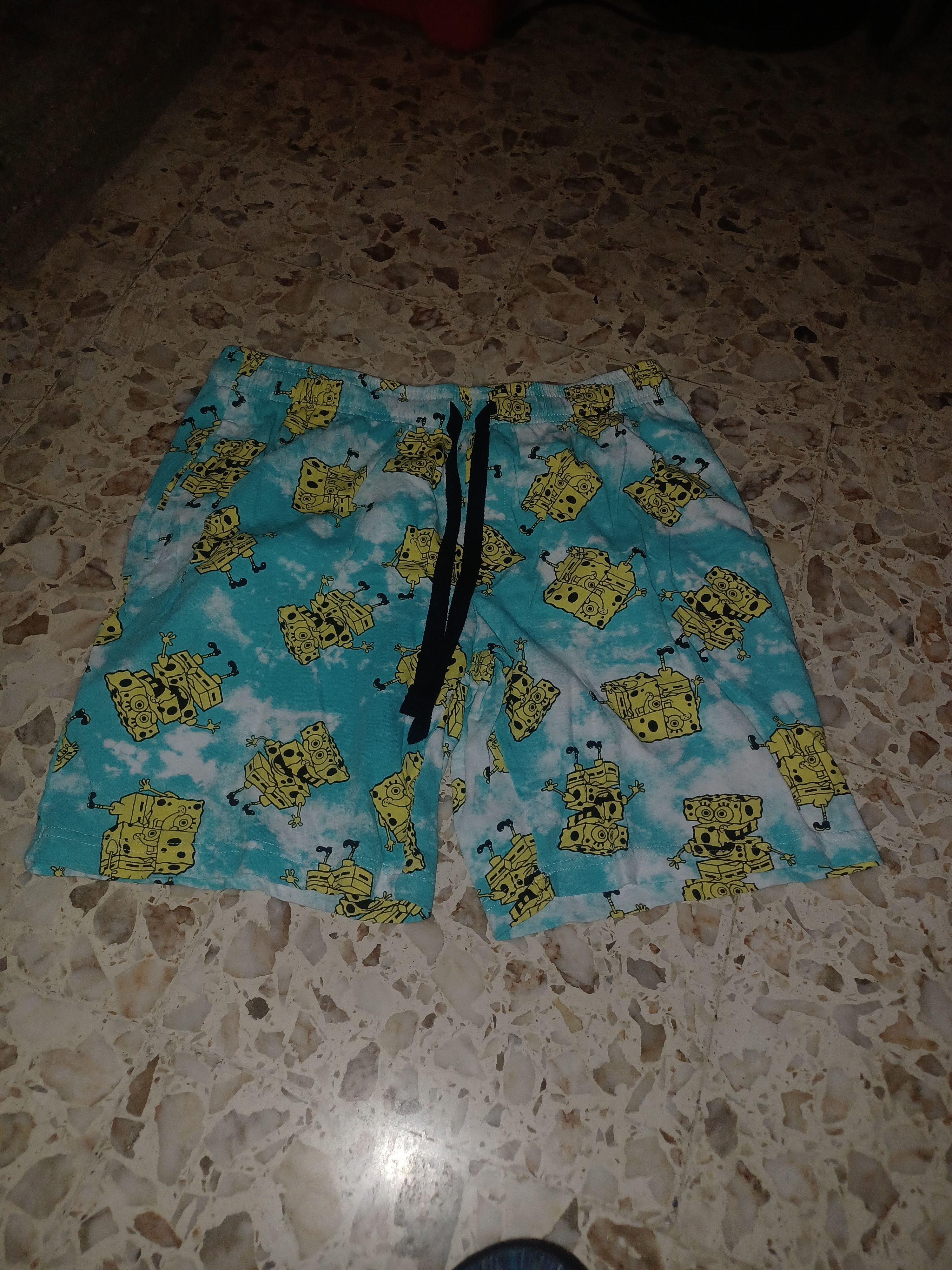 Other Sponge Bob Square Pants Men's Sleep Shorts Small Size US 30 / EU 46 - 1 Thumbnail