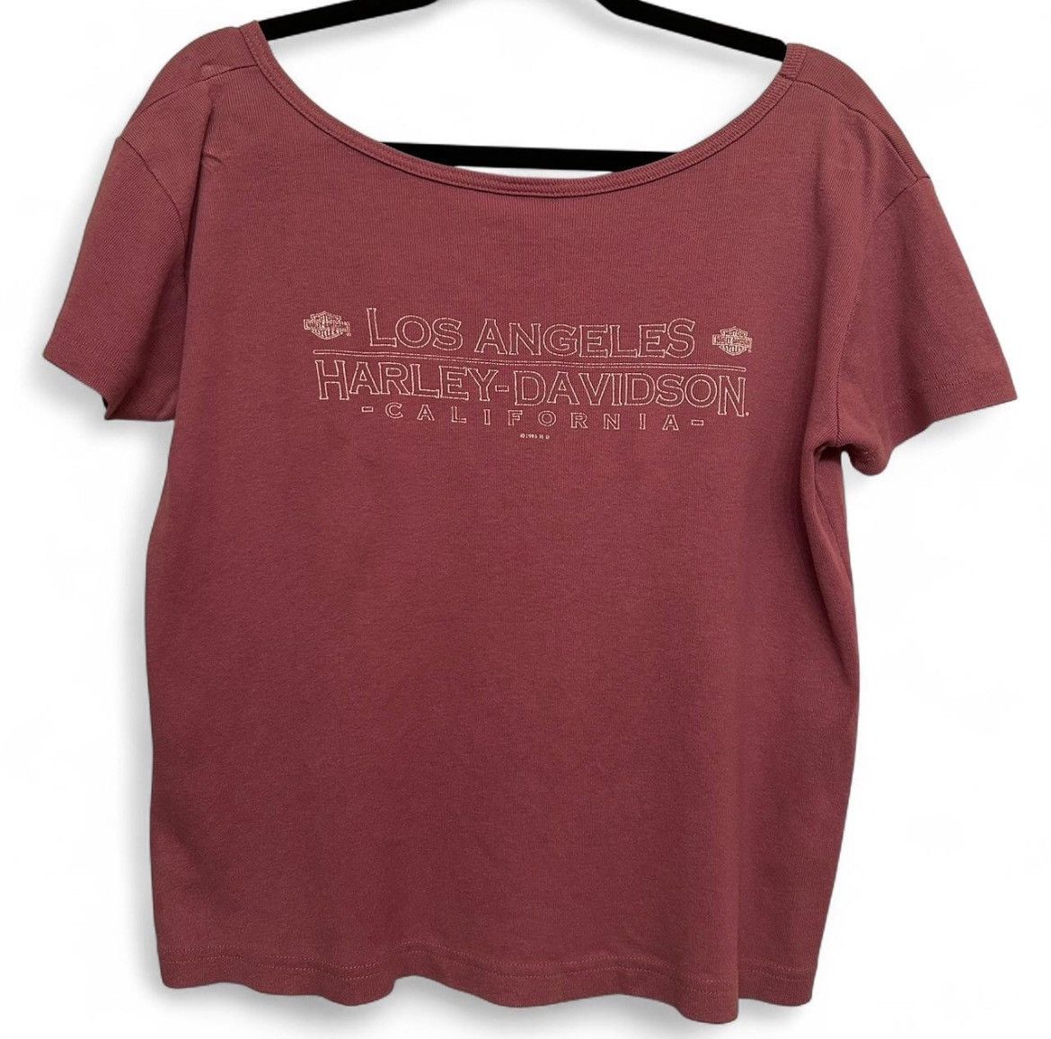 Harley Davidson Women’s Vintage Harley Davidson Tee Size L / US 10 / IT 46 - 2 Thumbnail
