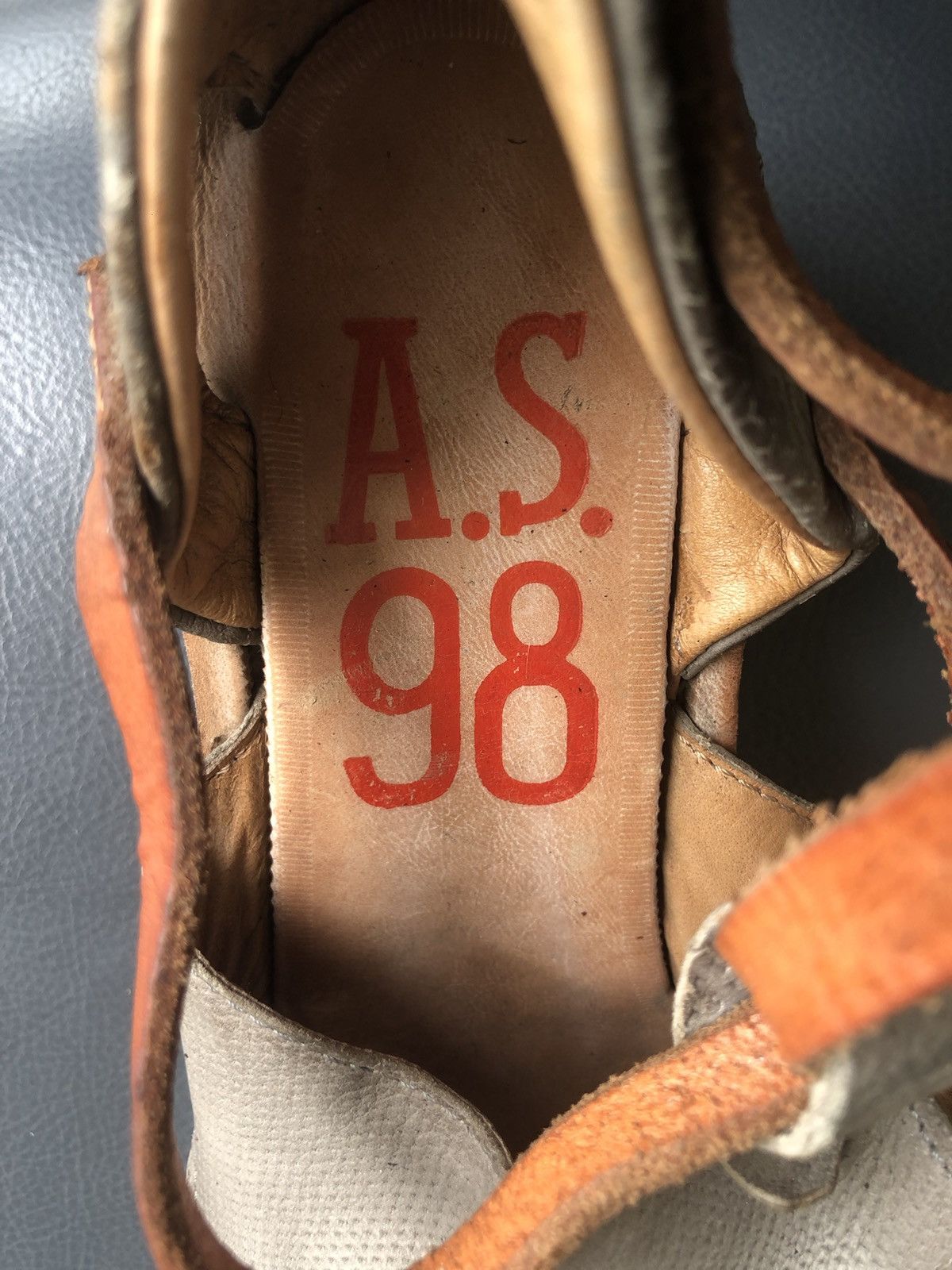 A.S.98 A.S 98 Grey Leather Pumps Size 38 Size US 8 / IT 38 - 11 Thumbnail