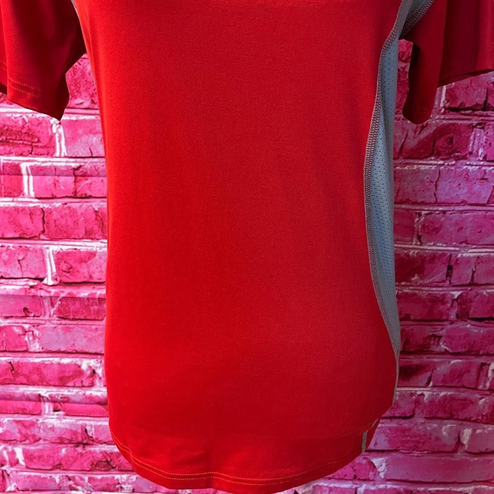 Champion Champion Powerflex Shirt Mens L Red w/ Gray Short Sleeve Size US L / EU 52-54 / 3 - 4 Thumbnail