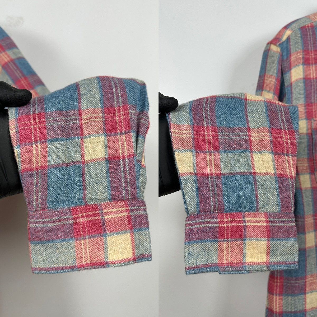 Polo Ralph Lauren RRL Ralph Lauren Double RL Flannel Long Sleeve Button Shirt Size US M / EU 48-50 / 2 - 13 Thumbnail
