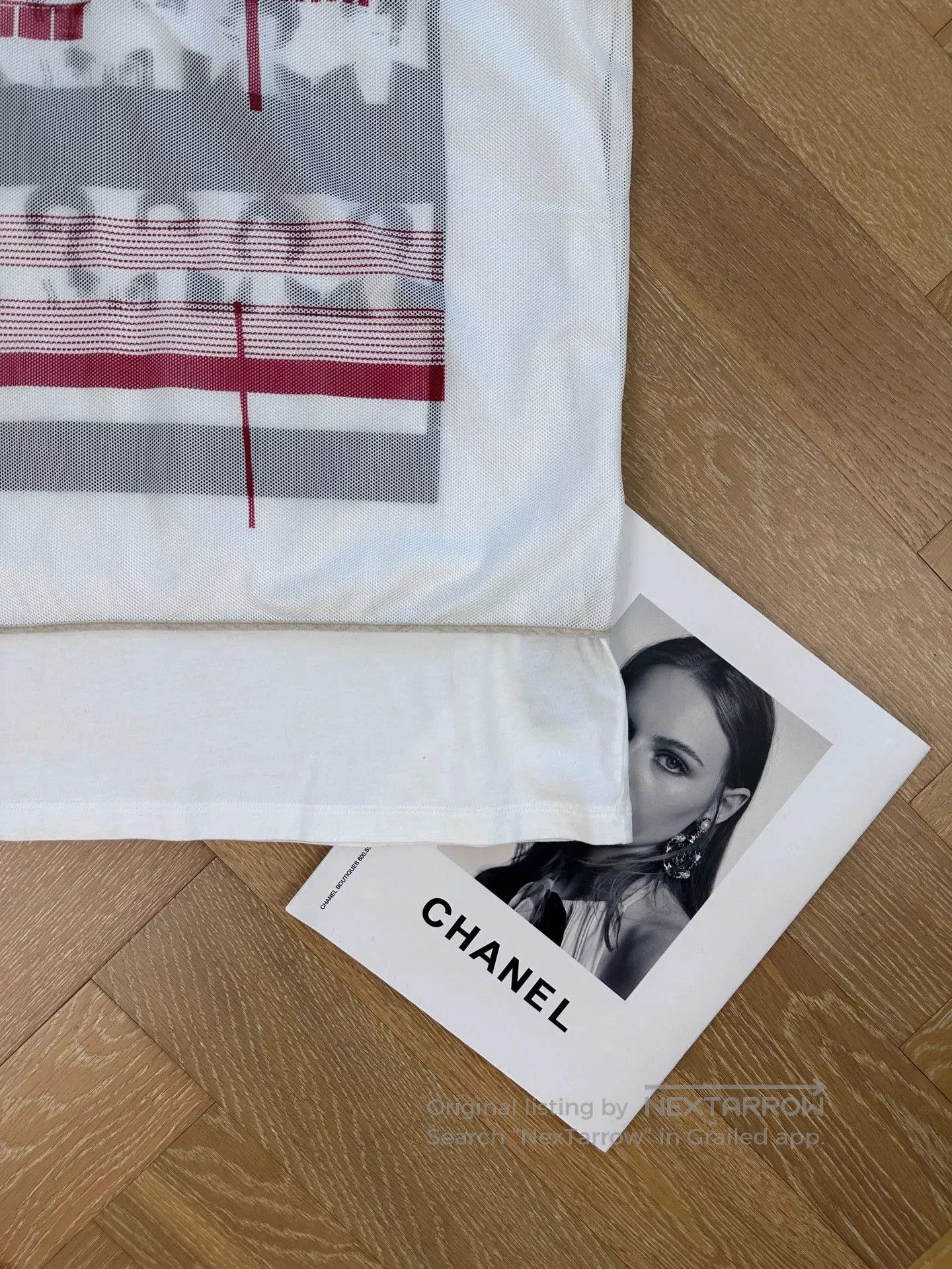 Dior dior mesh double-layer graphic short sleeve tee. Size US XS / EU 42 / 0 - 3 Thumbnail