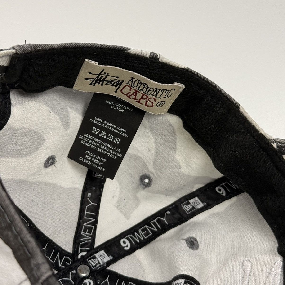 Stussy Snow Camo Baseball Cap Size ONE SIZE - 4 Thumbnail