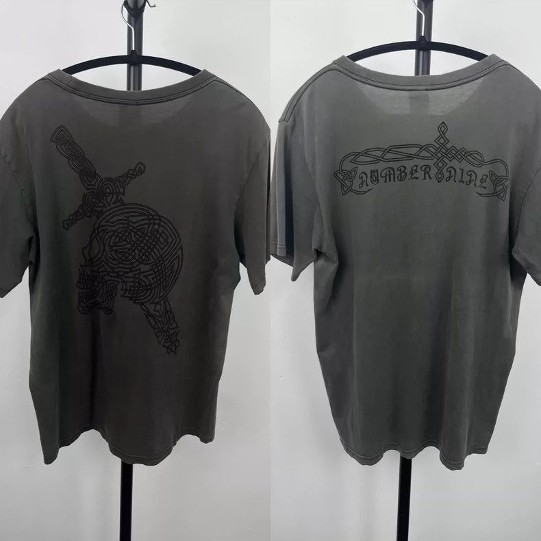 Number (N)ine Number (N)ine06AW Sword Carved Logo Short Sleeve 2503-Nexta Size US L / EU 52-54 / 3 - 2 Thumbnail