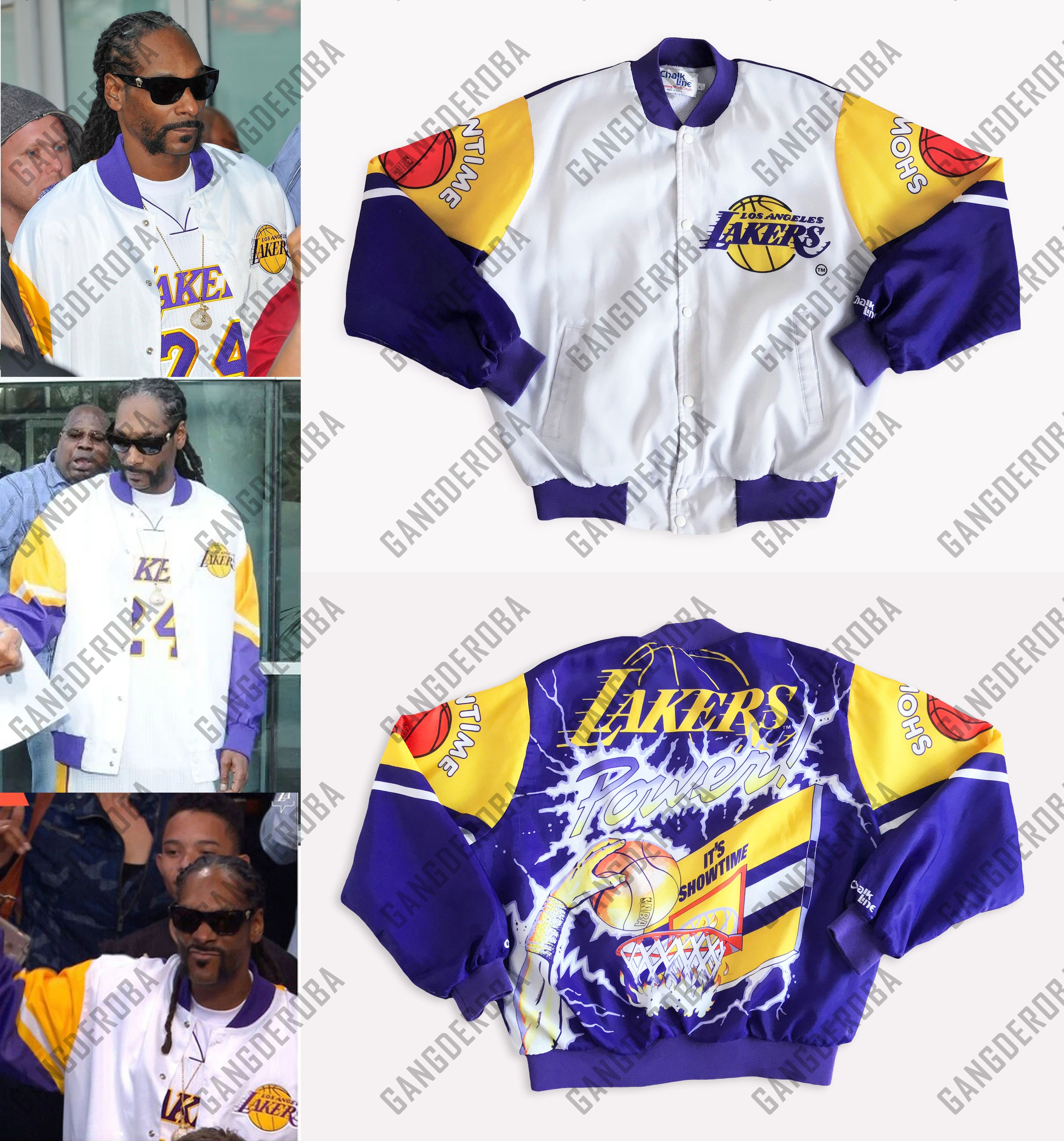 Chalk Line RARE Vintage 80s CHALK LINE LAKERS Jacket Fanimation NBA M Size US M / EU 48-50 / 2 - 1 Thumbnail