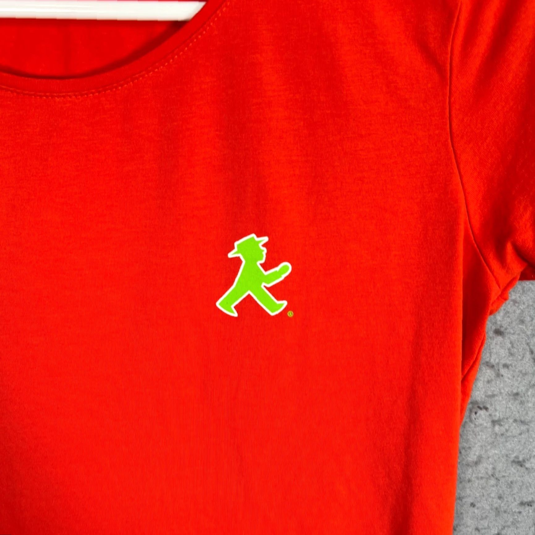 Vintage VINTAGE Ampelmann Berlin T-Shirt Women Small Red Organic Cotton Elastane Short Sleeve Round Neck Size S / US 4 / IT 40 - 5 Thumbnail