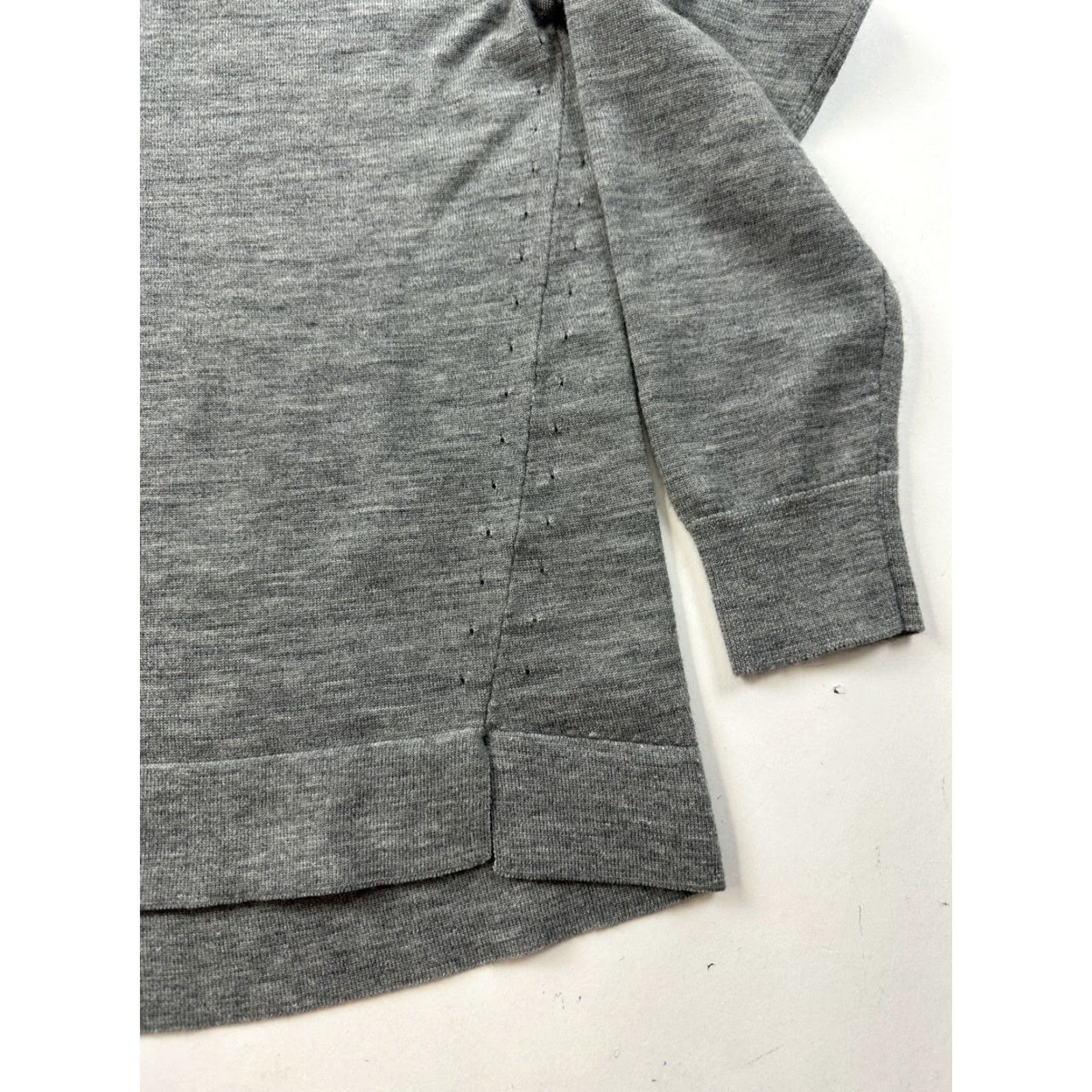 J.Crew J.Crew Sweater Women’s Small Gray Wool Blend Cable-Knit Pullover Long Sleeve Size S / US 4 / IT 40 - 2 Thumbnail